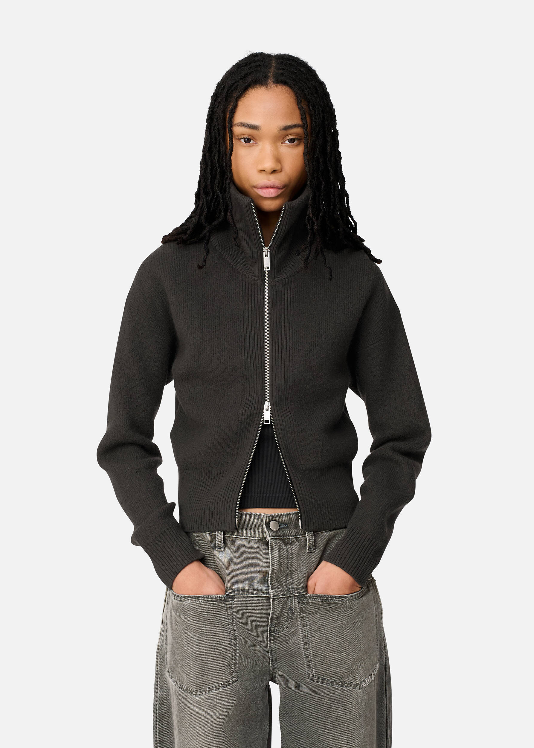 AXEL ARIGATO - Verve Zip-Up Cardigan