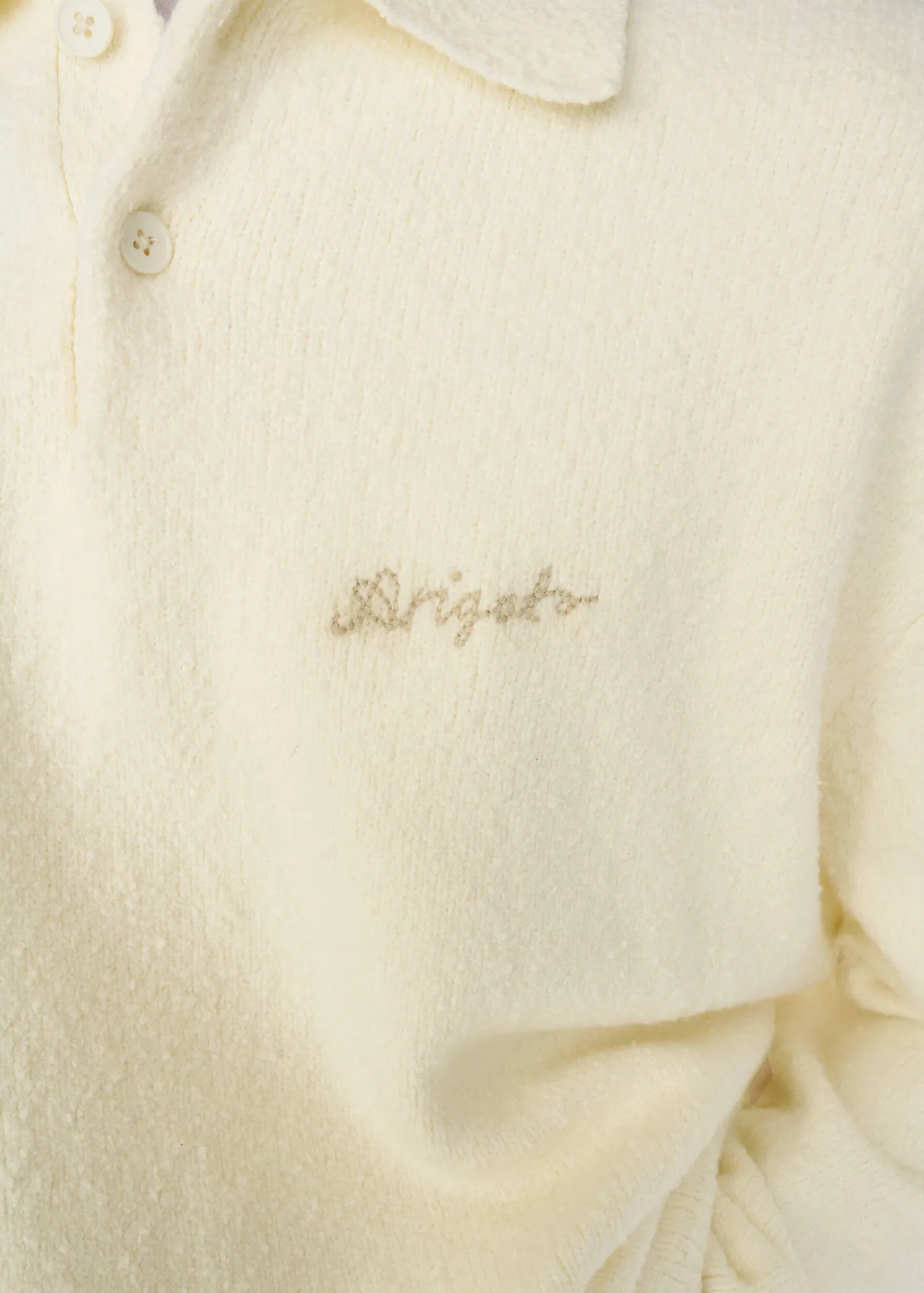 Scribble Polo Sweater