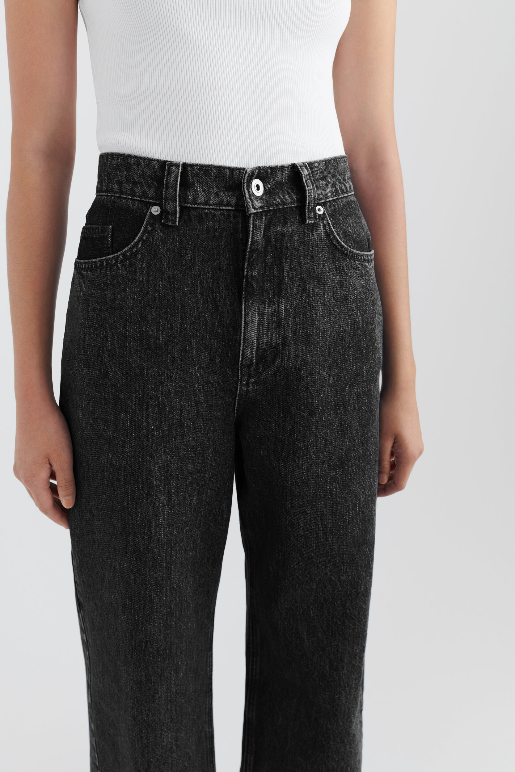 AXEL ARIGATO - Sly Mid-Rise Jeans