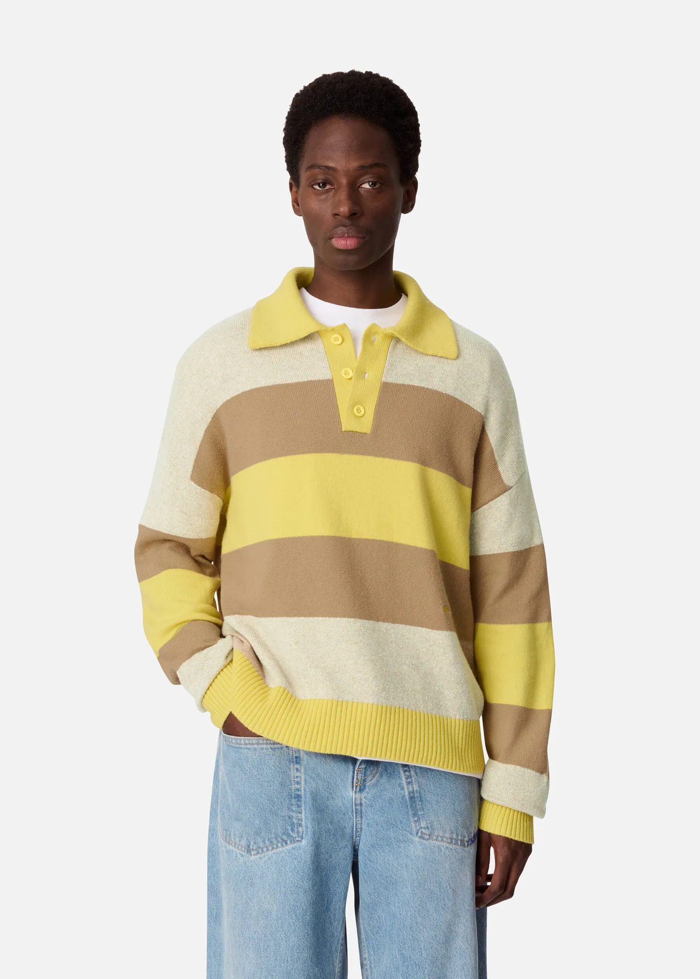 Marine Polo Sweater