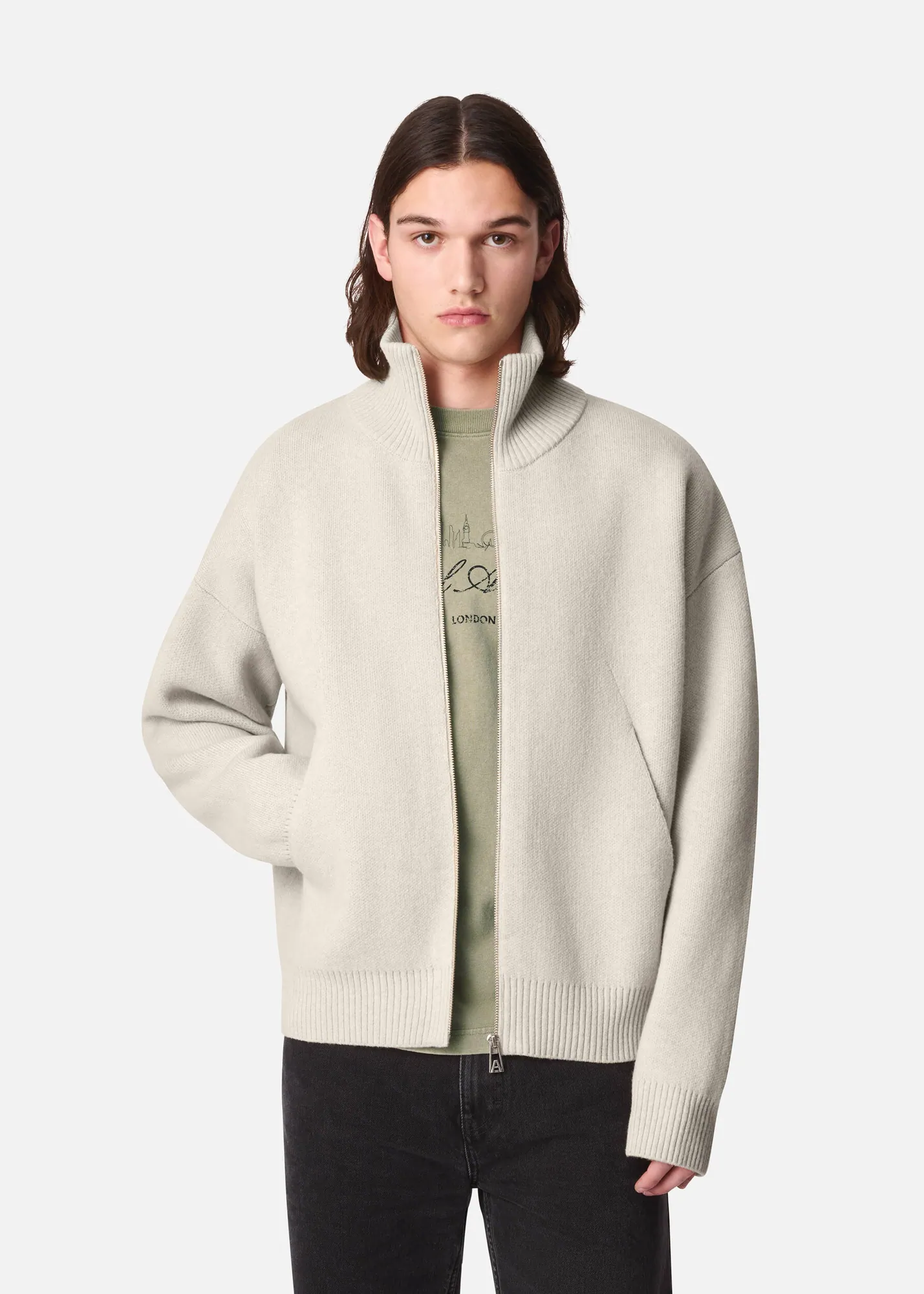 Core Zip-Up Sweater