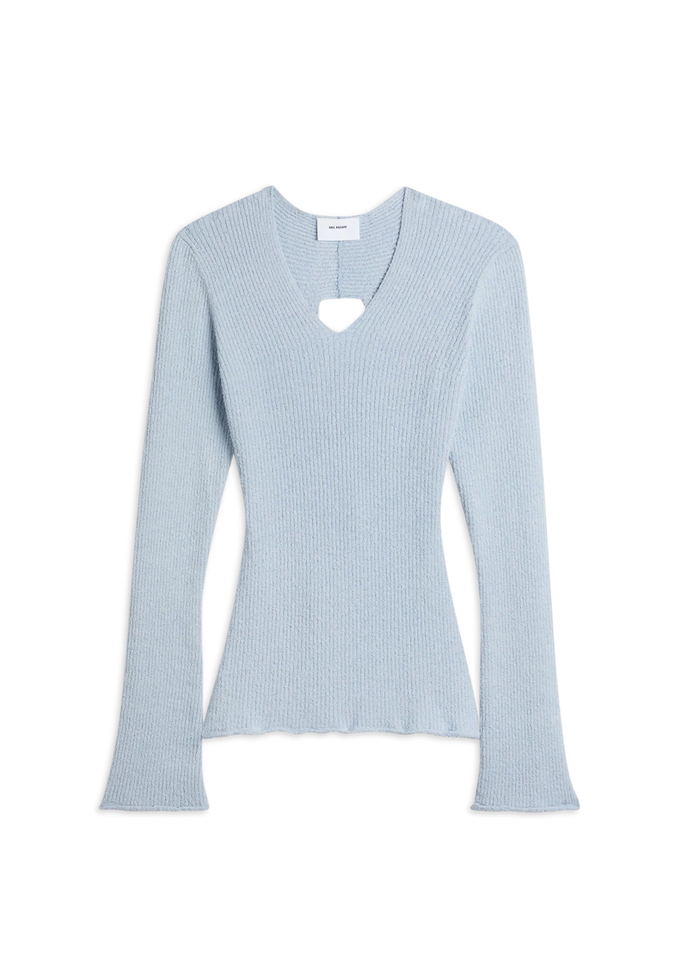 Tube Rib-Knit Wrap Top