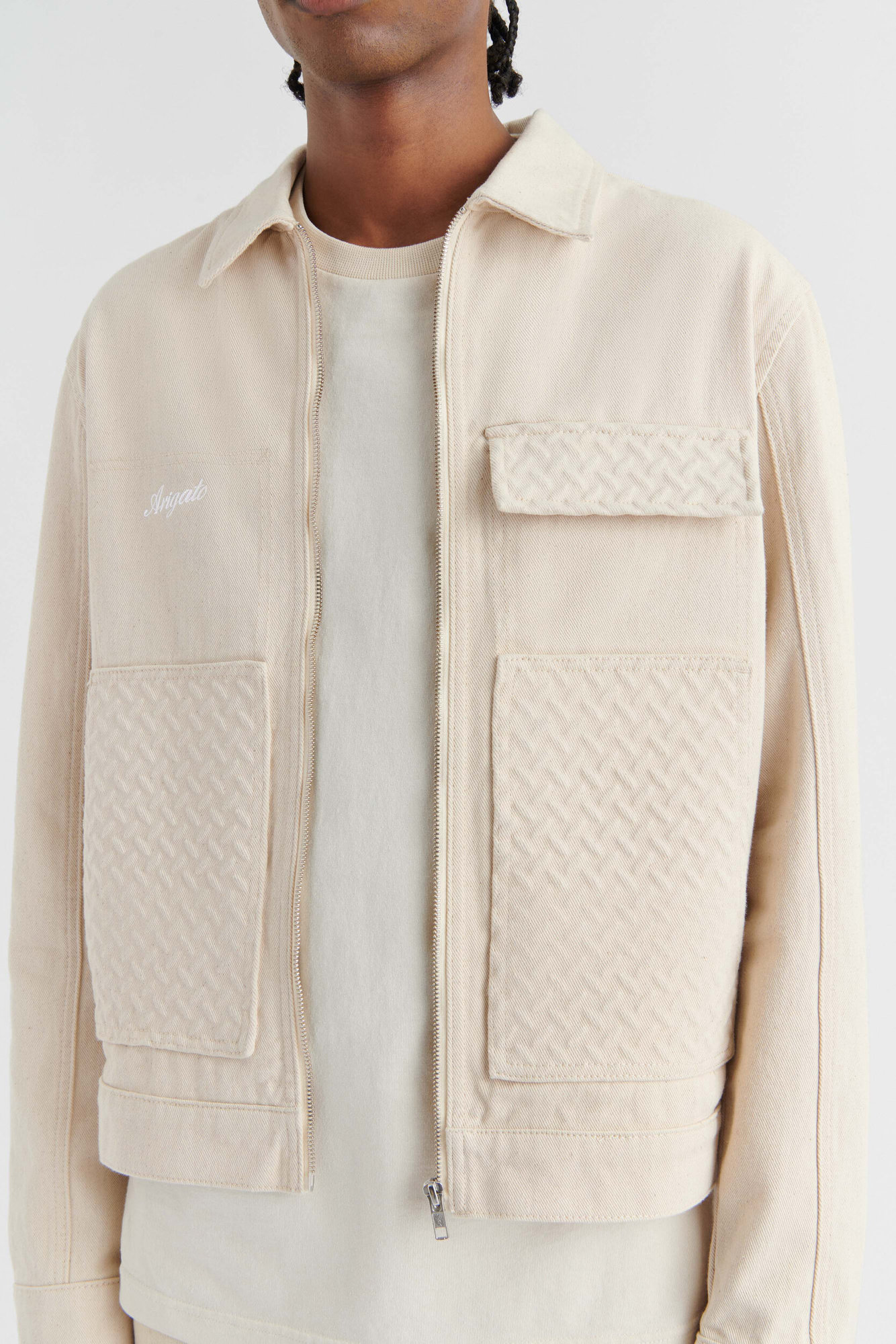 Grate Embossed Jacket
