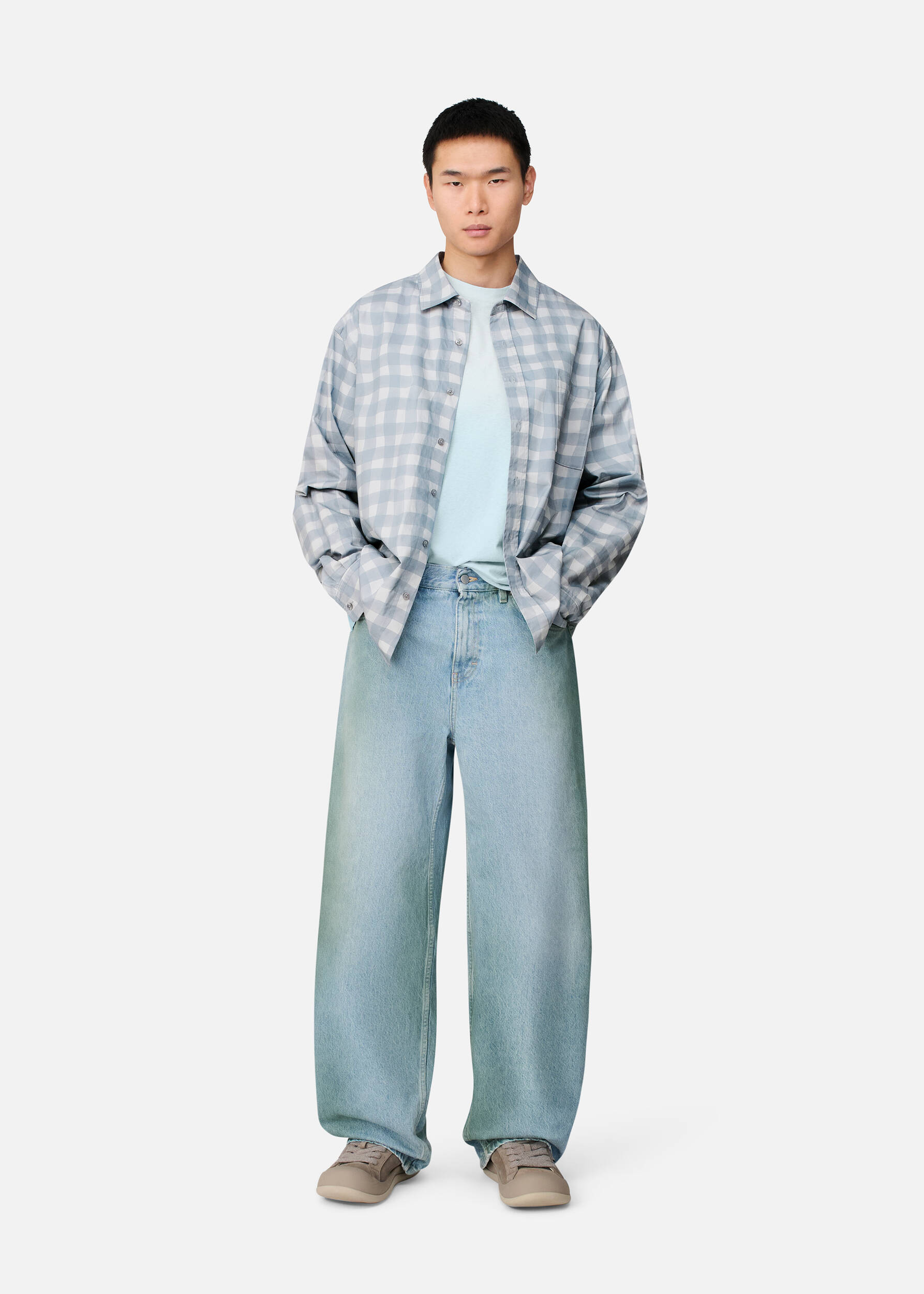 膝リラックス AXEL ARIGATO - Spray Relaxed Jeans