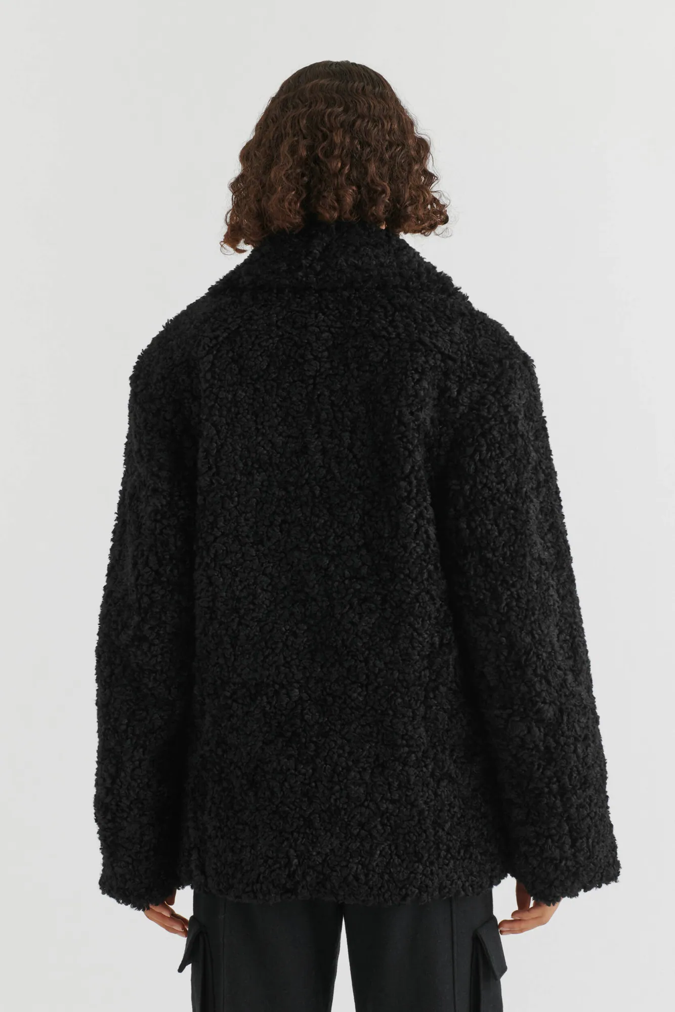 Arlo Faux Shearling Blazer