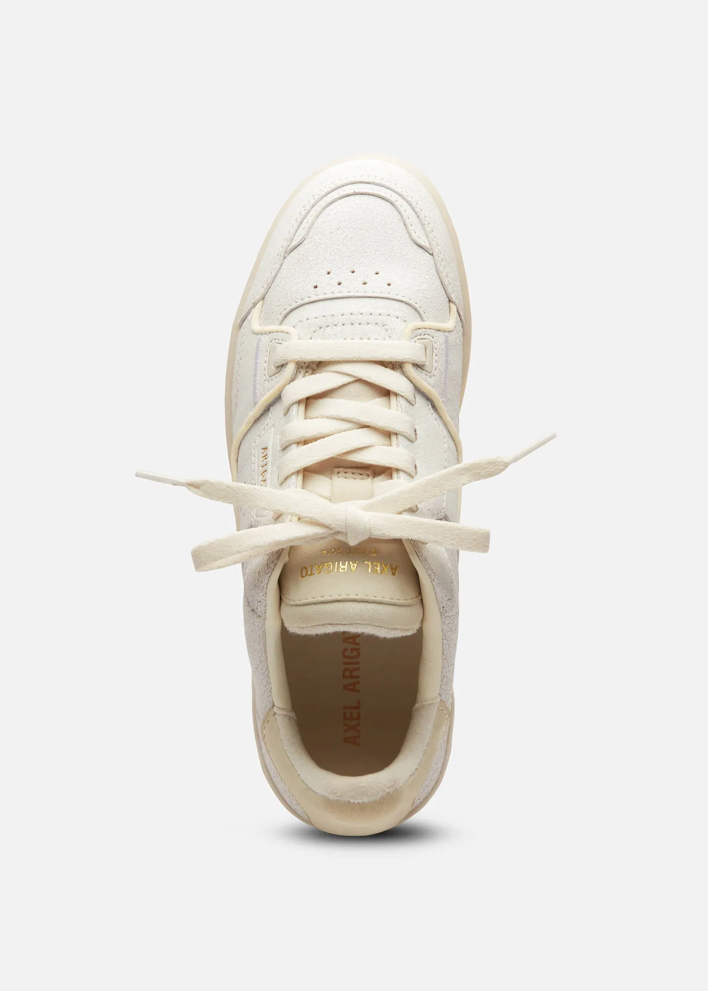 Clay Crackled Sneaker