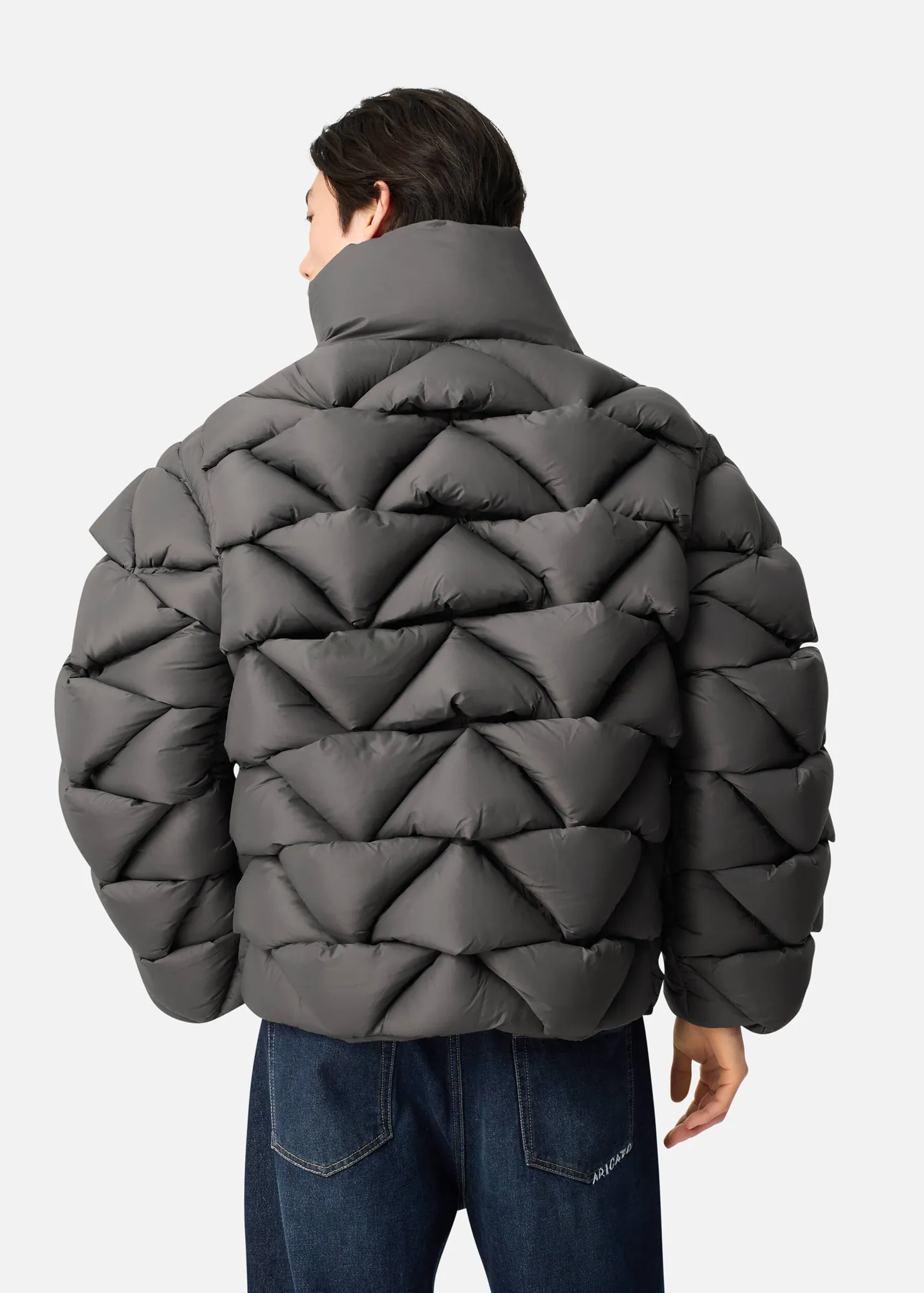 Knit Puffer Jacket