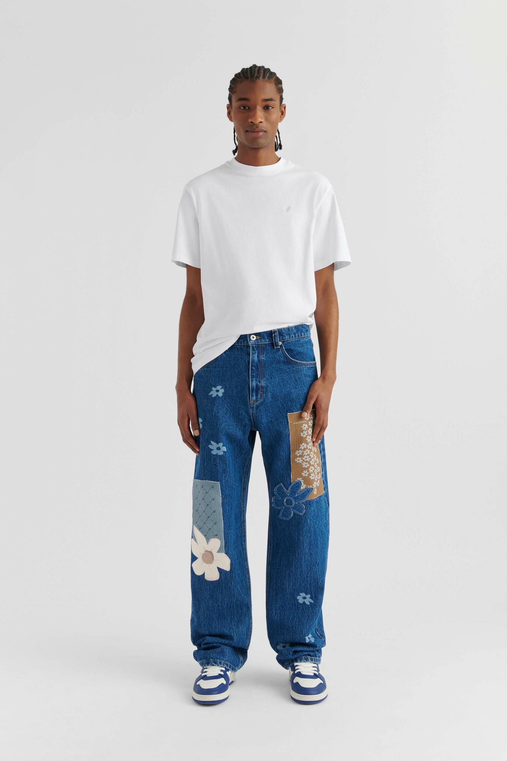 AXEL ARIGATO Zine Patchwork Jeans