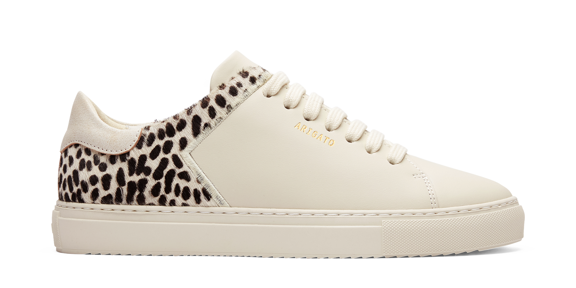 Axel Arigato Clean 90 Split Sneaker In Off White,black
