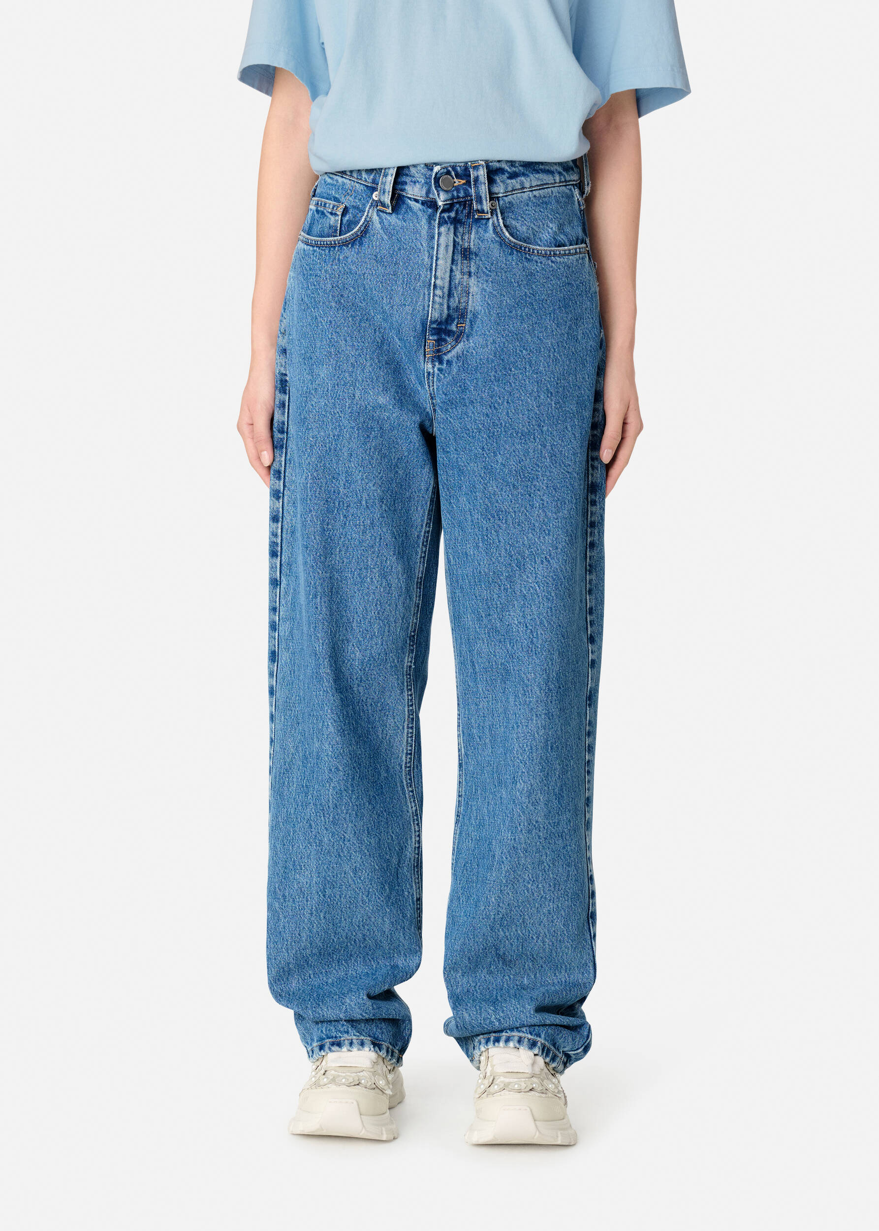 AXEL ARIGATO - Sly Mid-Rise Jeans