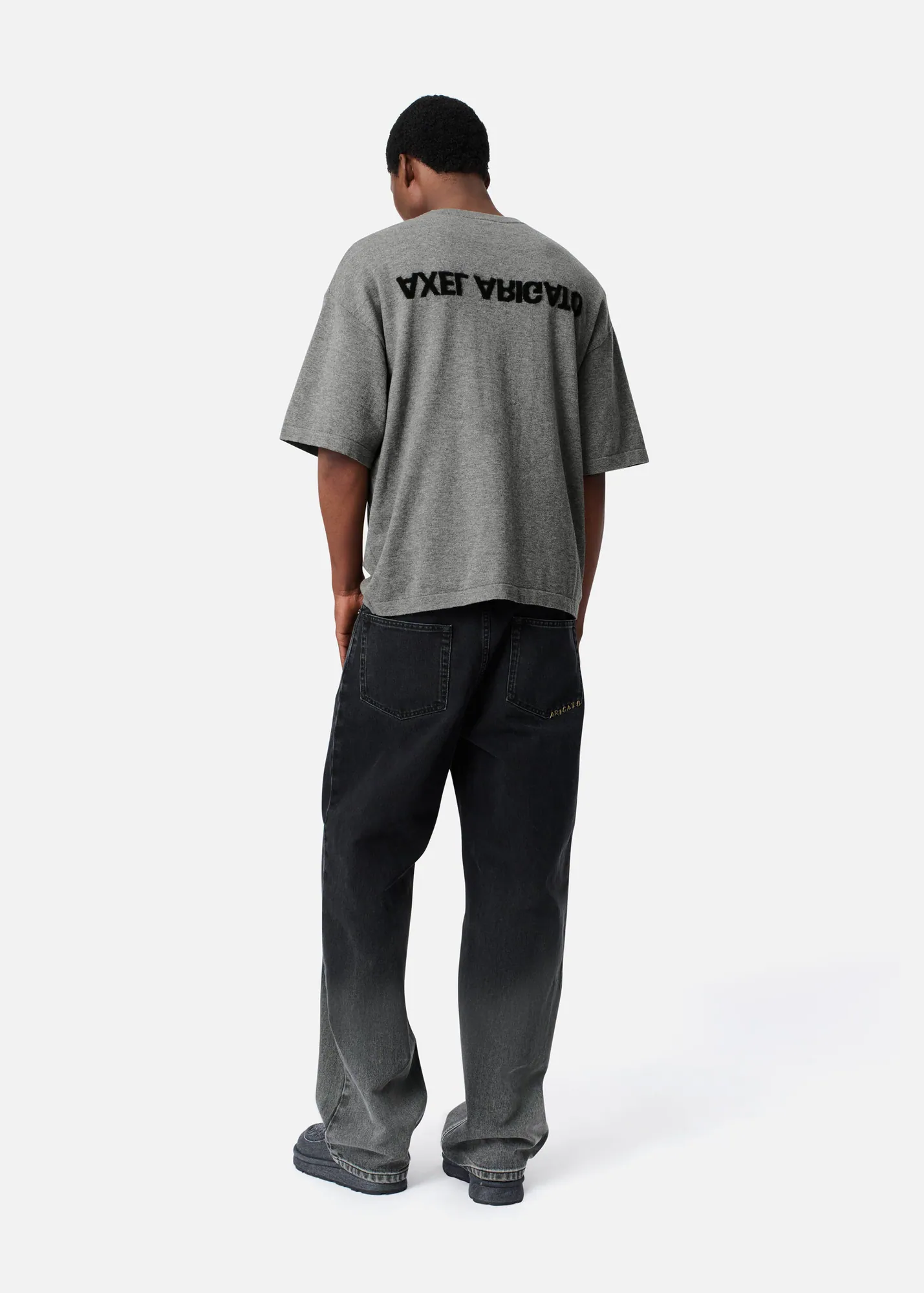 Distort knitted T-Shirt