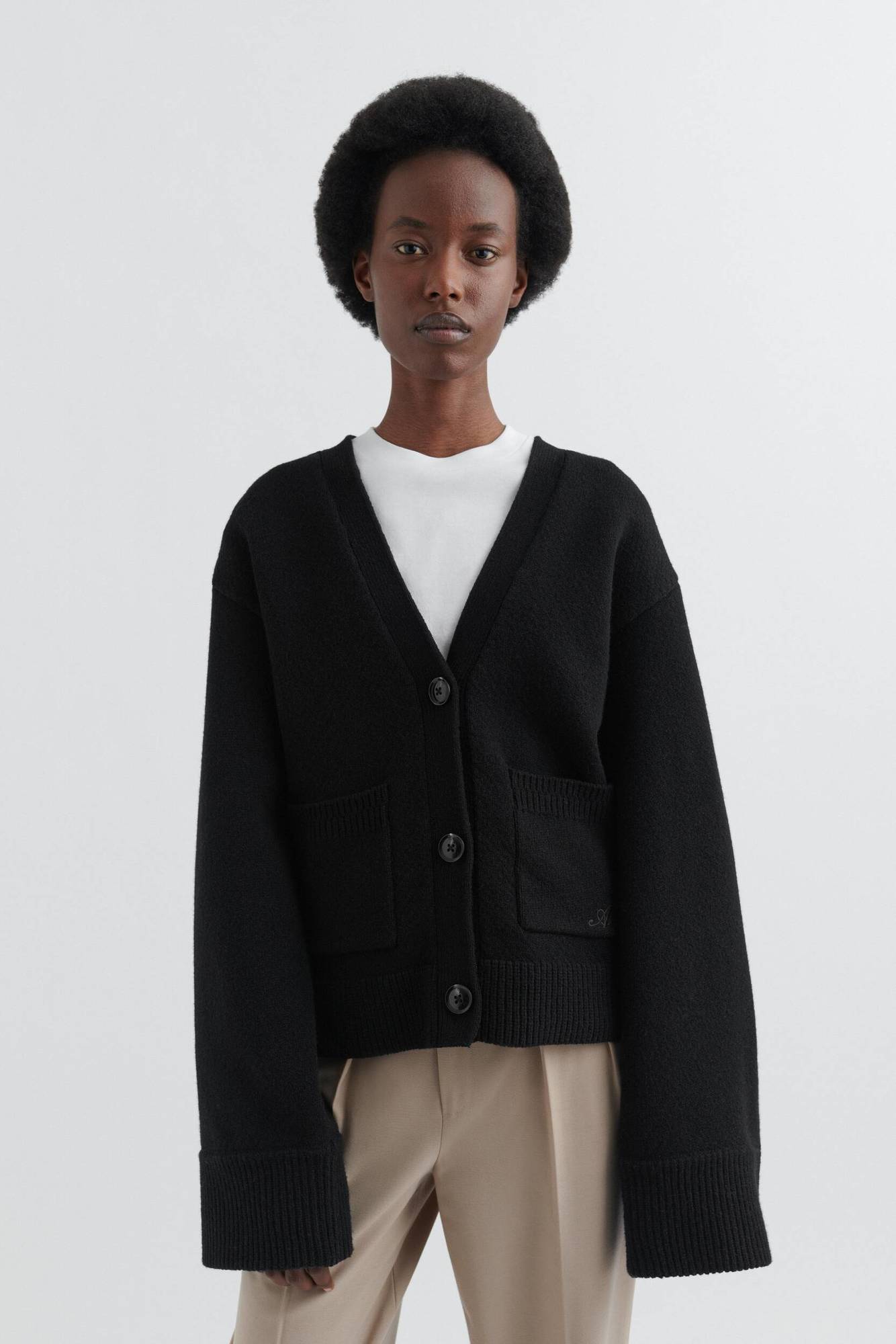 Axel Arigato Memory Relaxed Cardigan Axel Arigato Memory Relaxed Cardigan