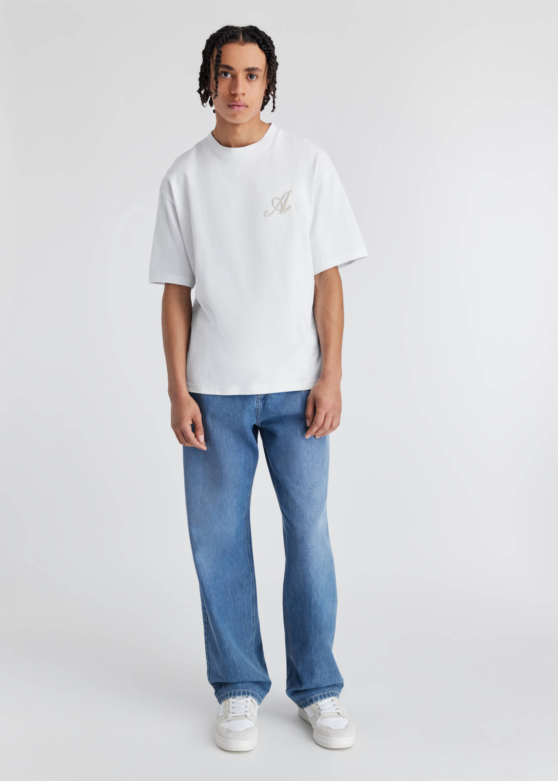 【関税込み】Axel Arigato ホワイト シグネチャ Tシャツ AXEL ARIGATO - Capital T-Shirt