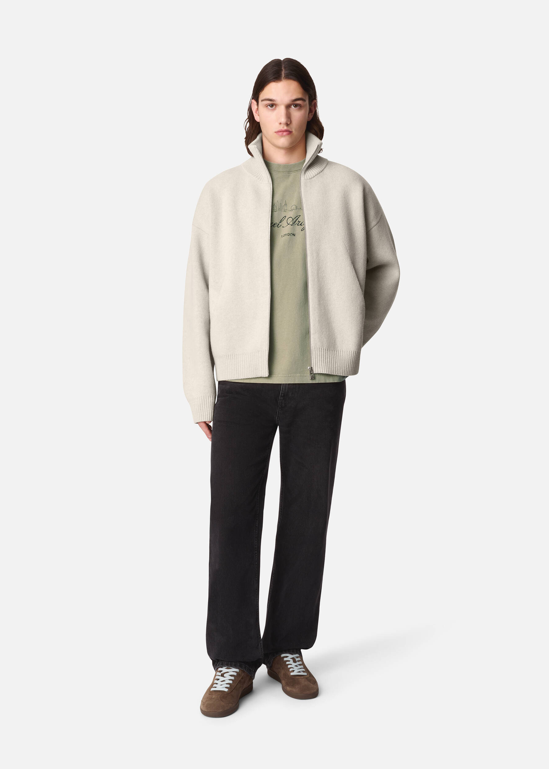 AXEL ARIGATO - Core Zip-Up Sweater