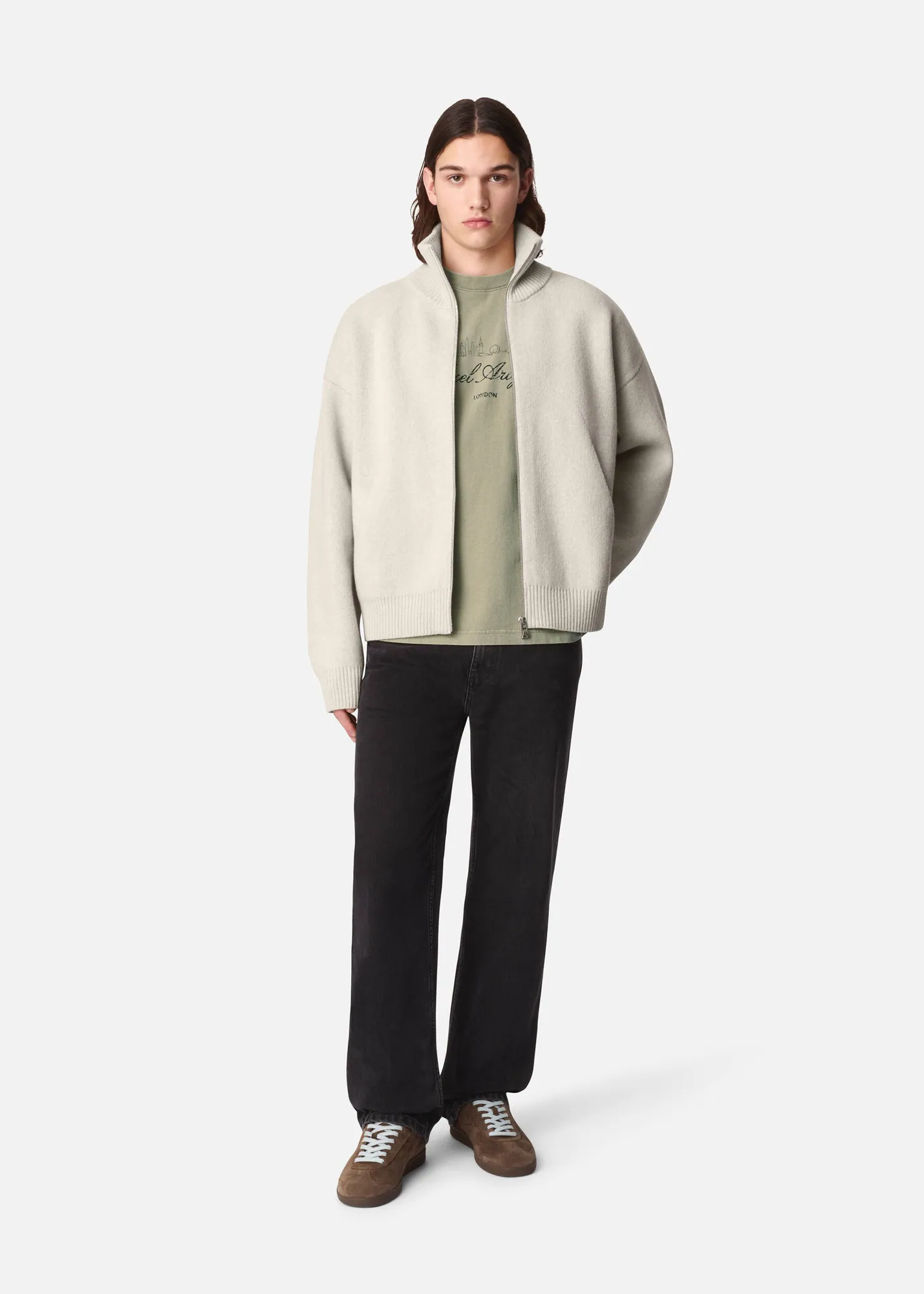 Core Zip-Up Sweater