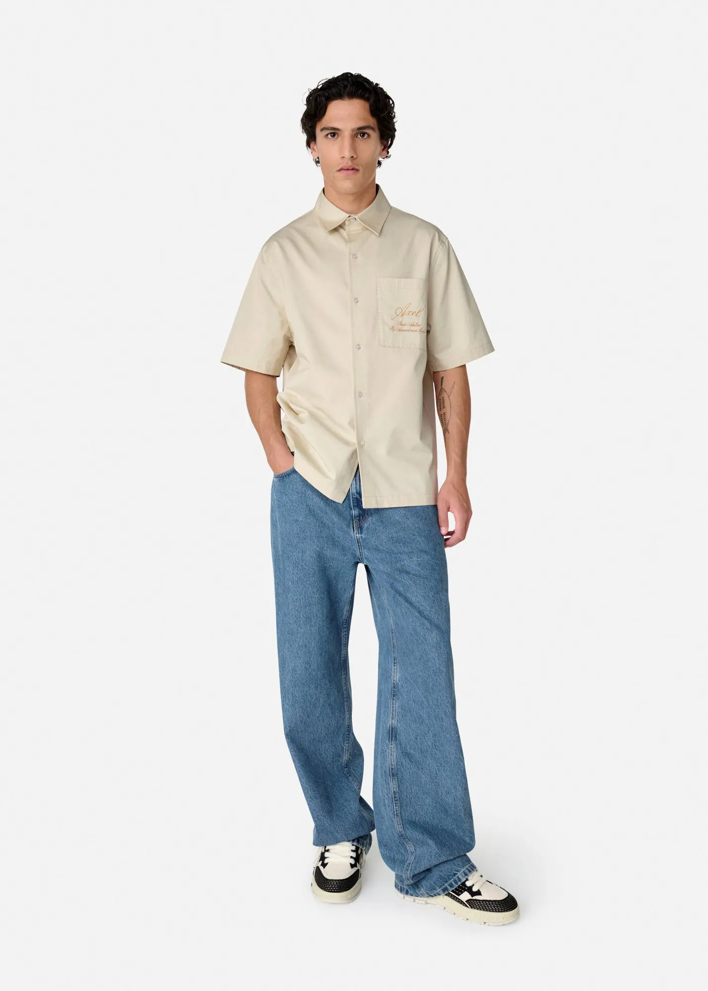 Stitch Embroidered Shirt