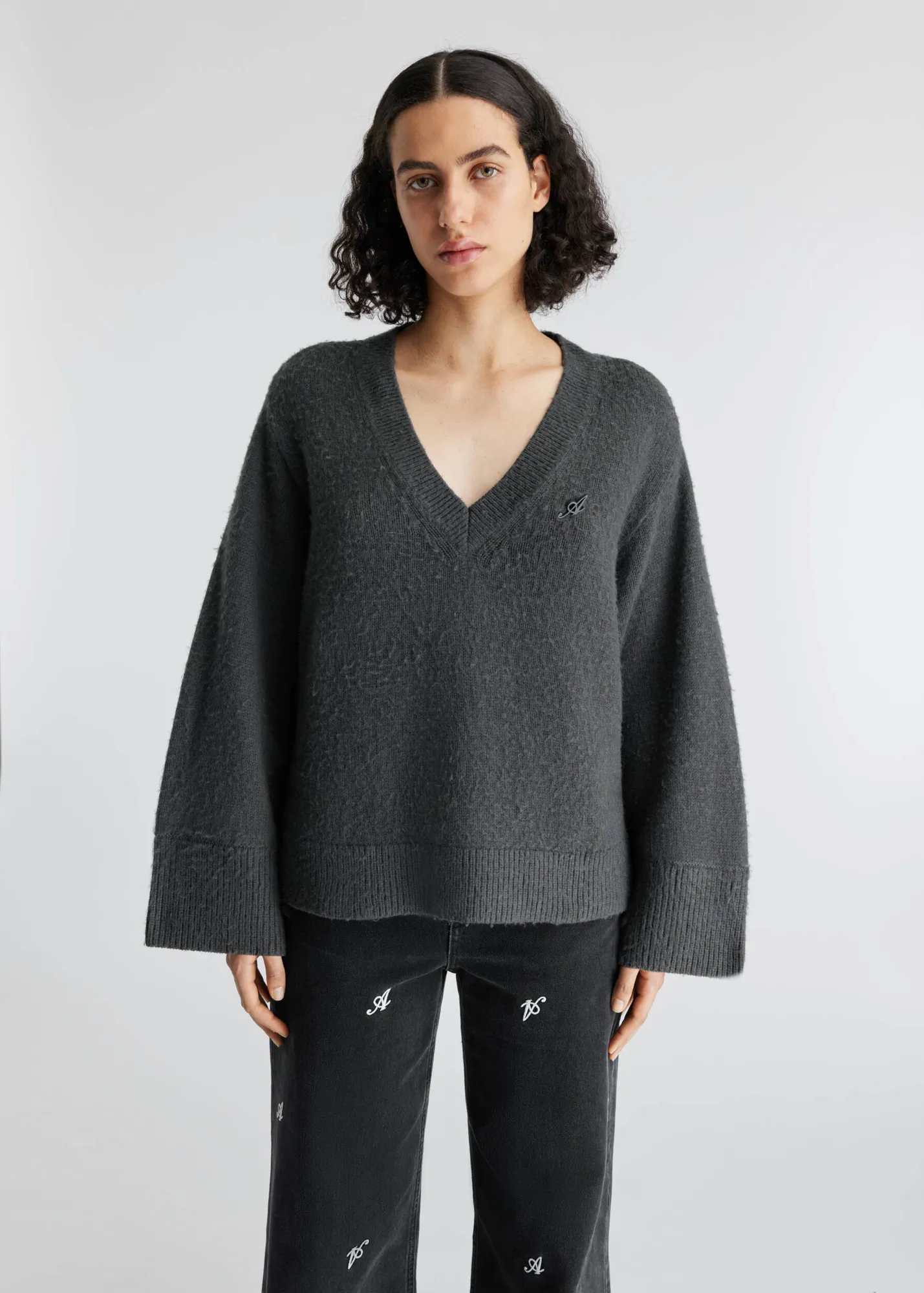 Rain V-neck Sweater