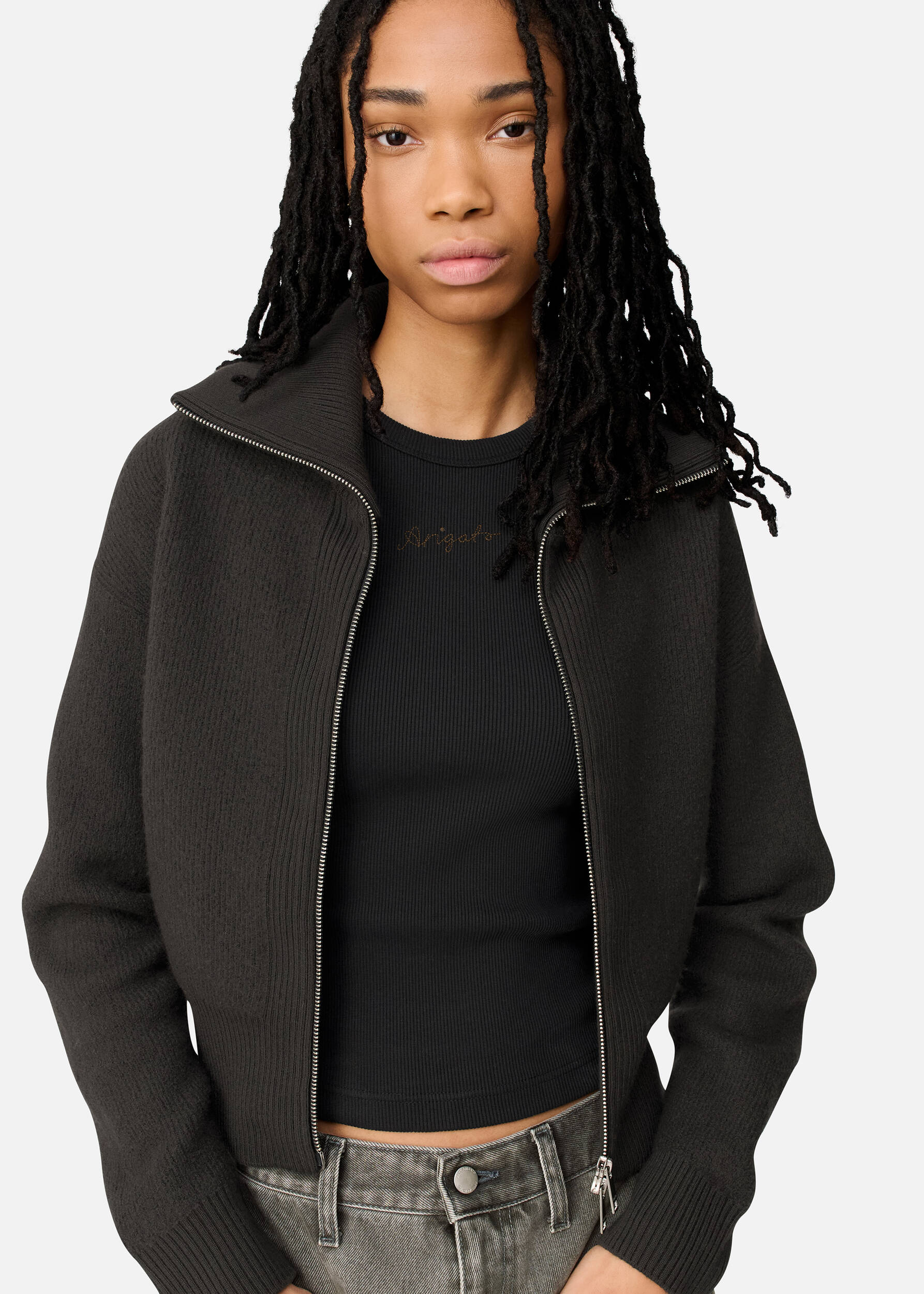 AXEL ARIGATO - Verve Zip-Up Cardigan