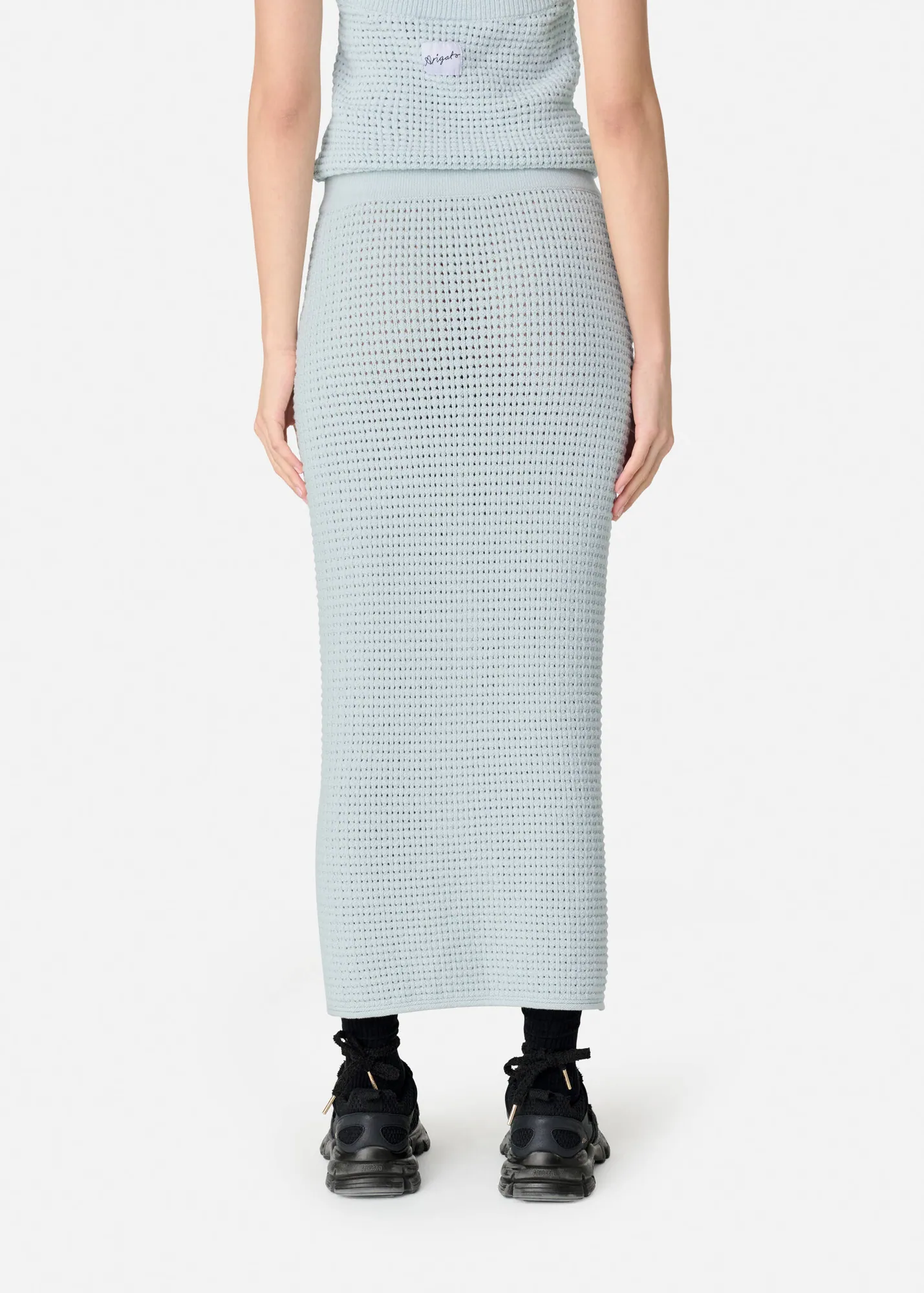 Column Crochet Skirt