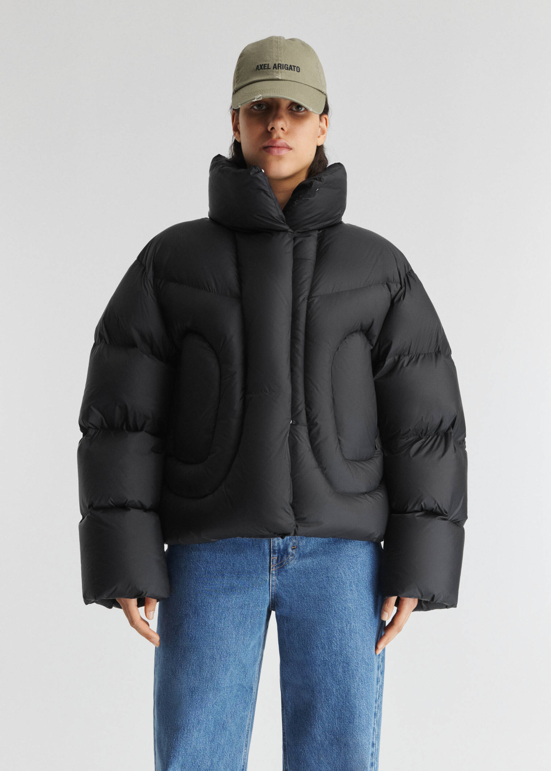 【関税込み】Axel Arigato タン Mist ダウン パファージャケット AXEL ARIGATO - Mist Puffer Jacket