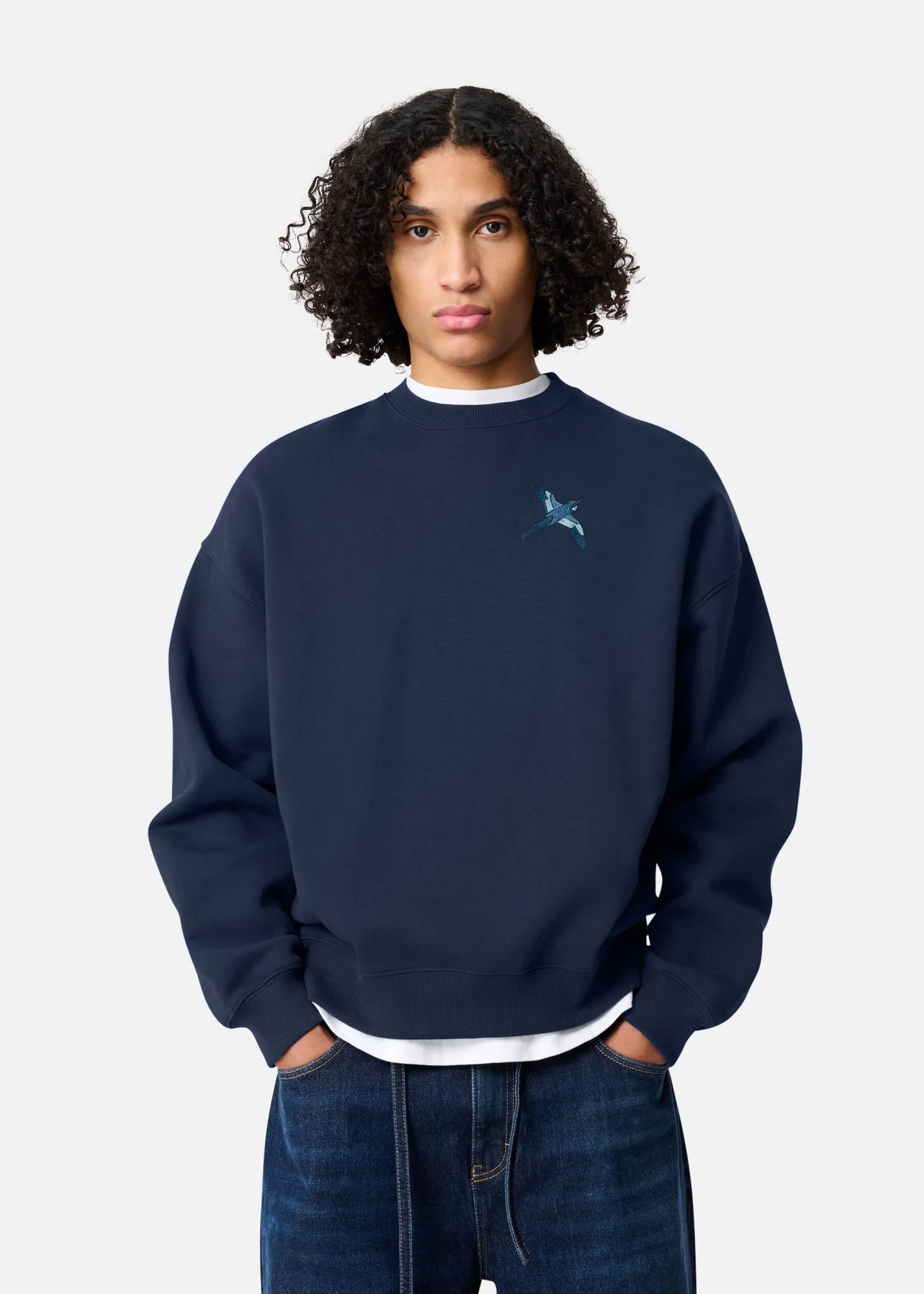 Micro Bee Bird Sweater