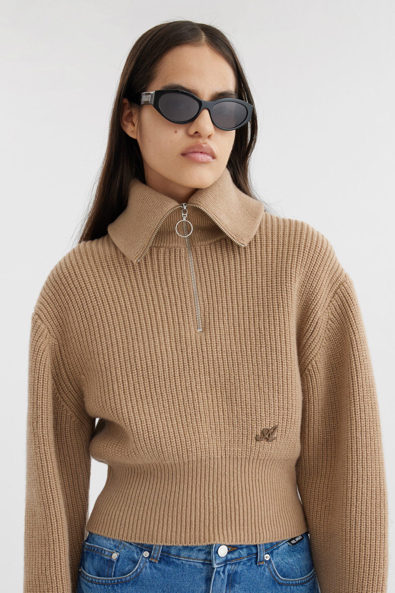 Desert Half Zip Sweater