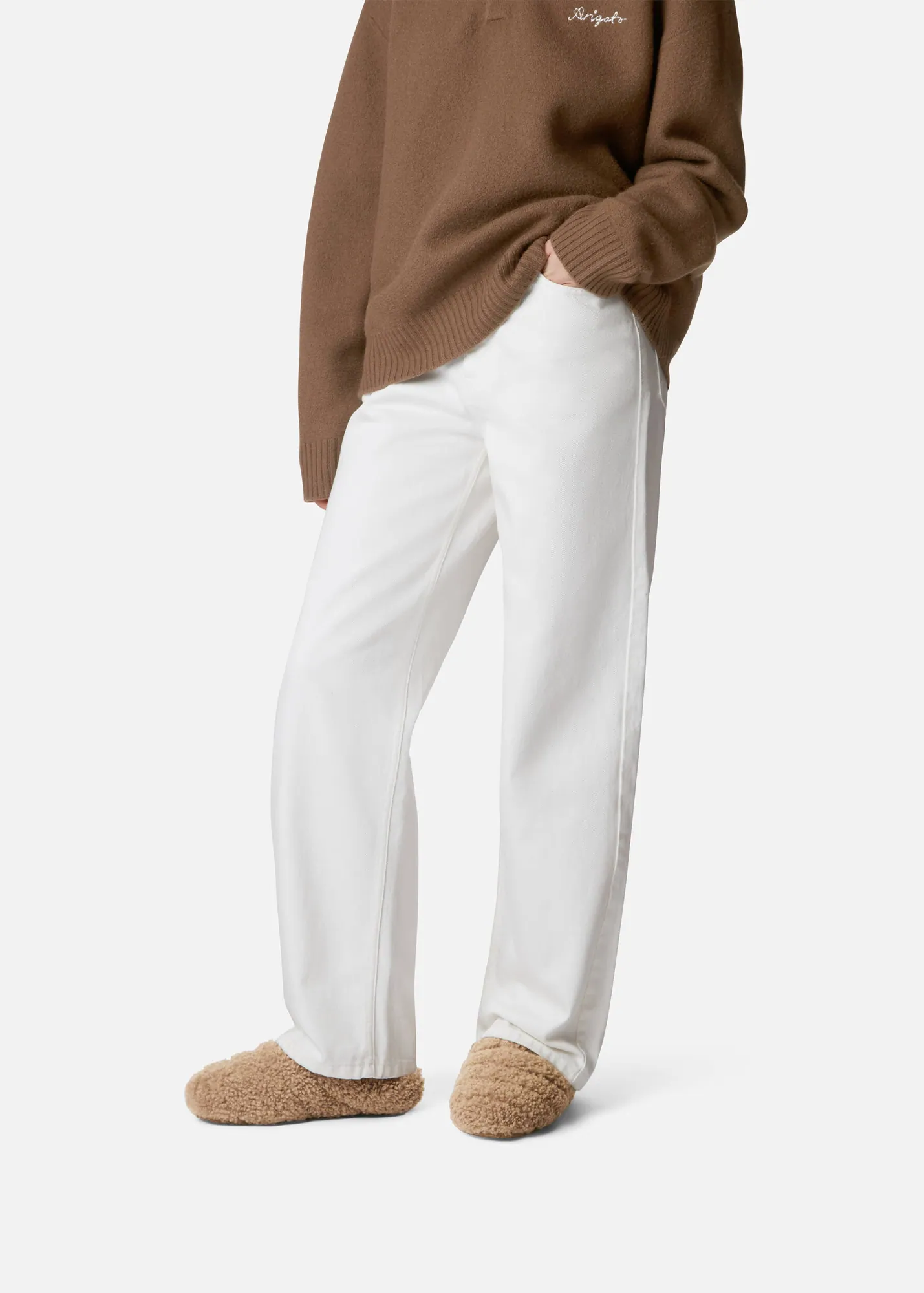 Snail Shearling Mule