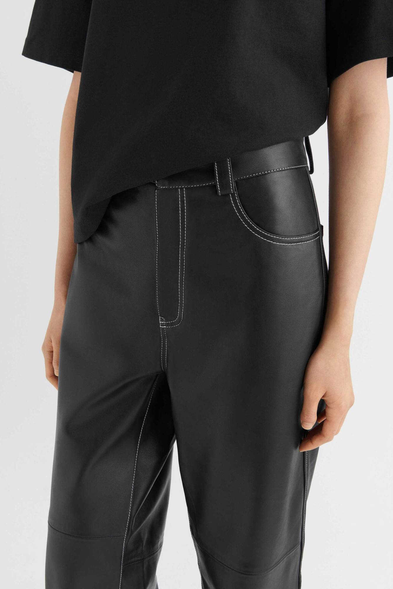 AXEL ARIGATO - Spencer Leather Trousers