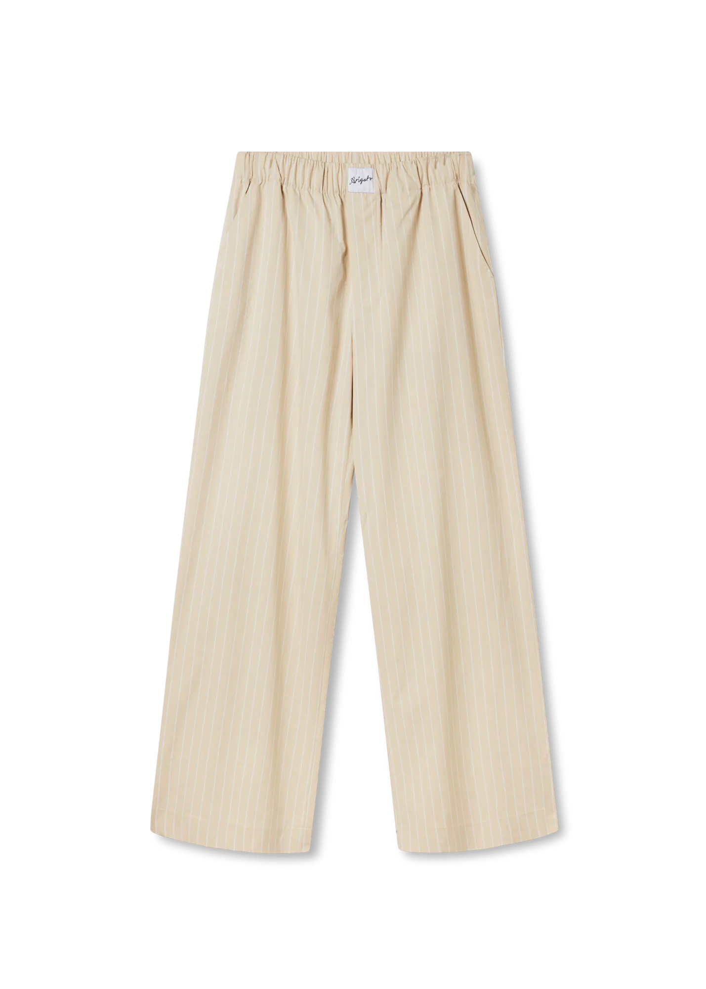 Striped Cotton Trousers