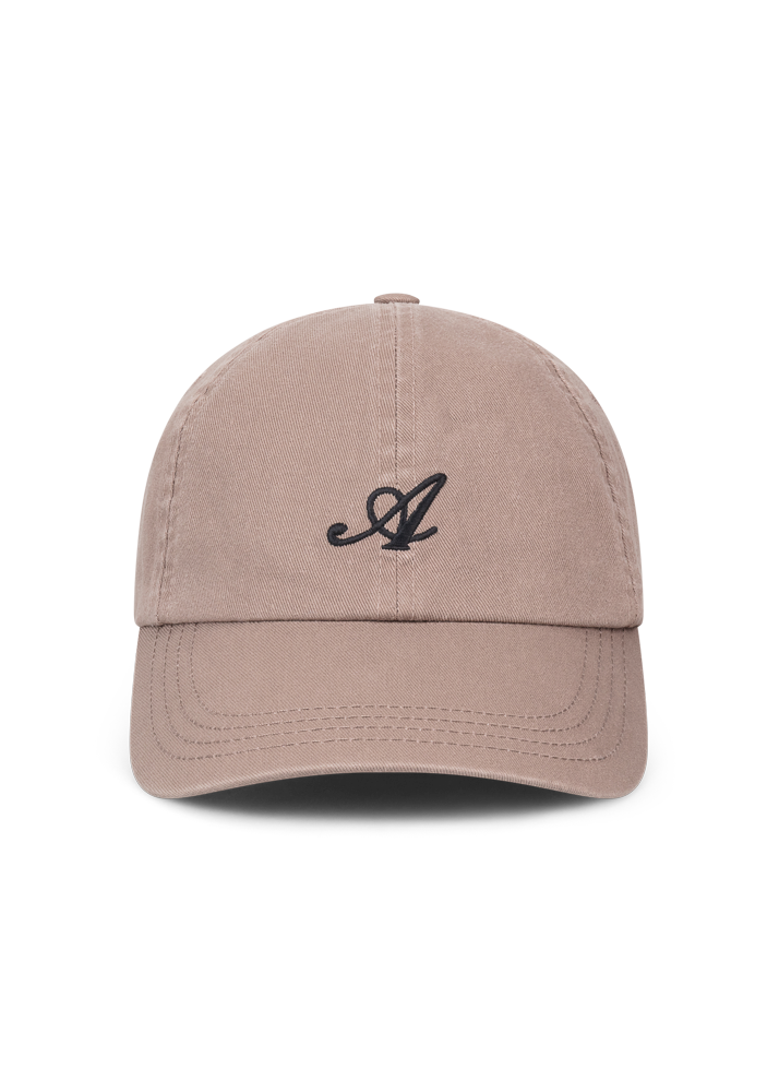 Axel Arigato Washed Signature Cap In Beige