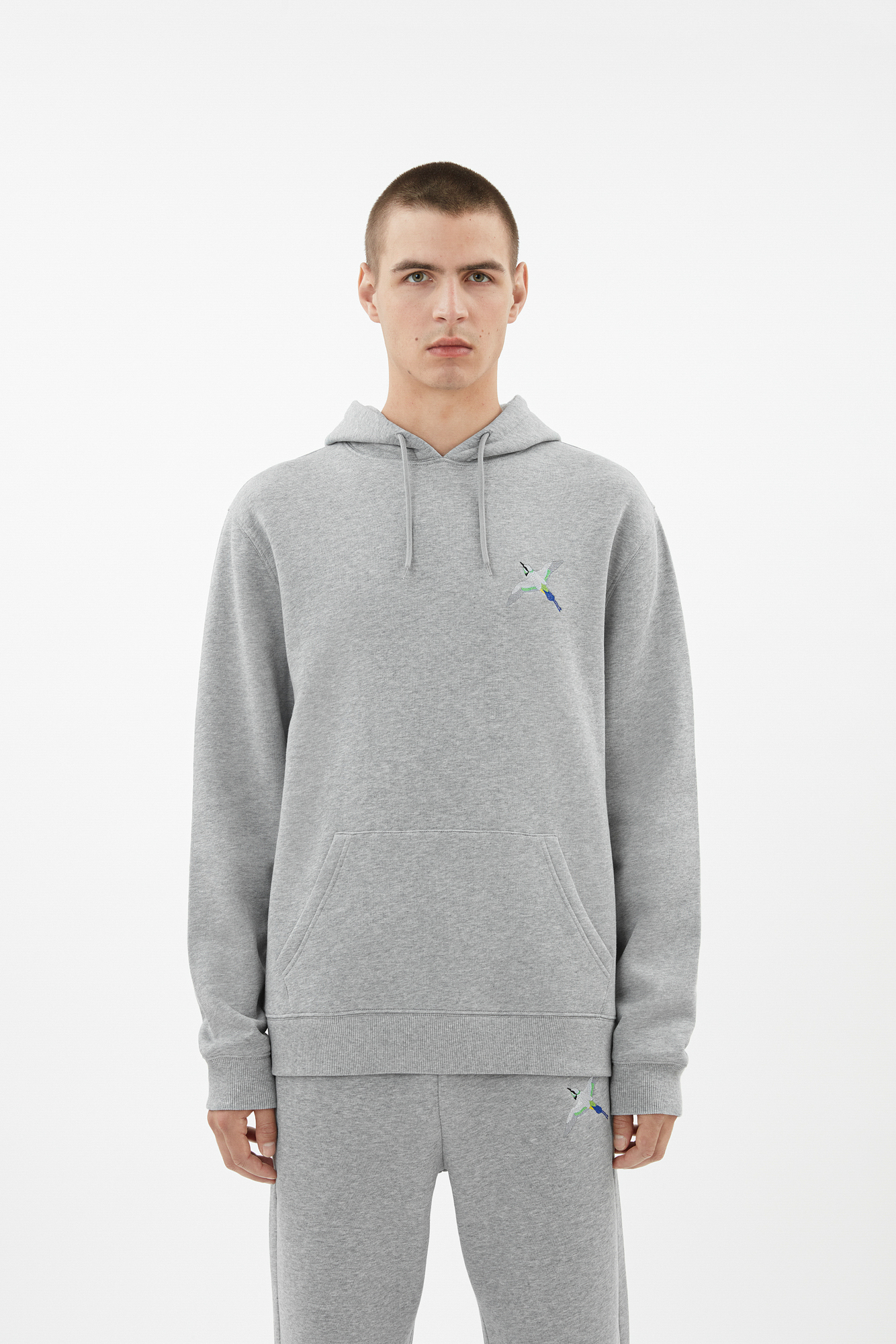 Single Bee Bird Hoodie