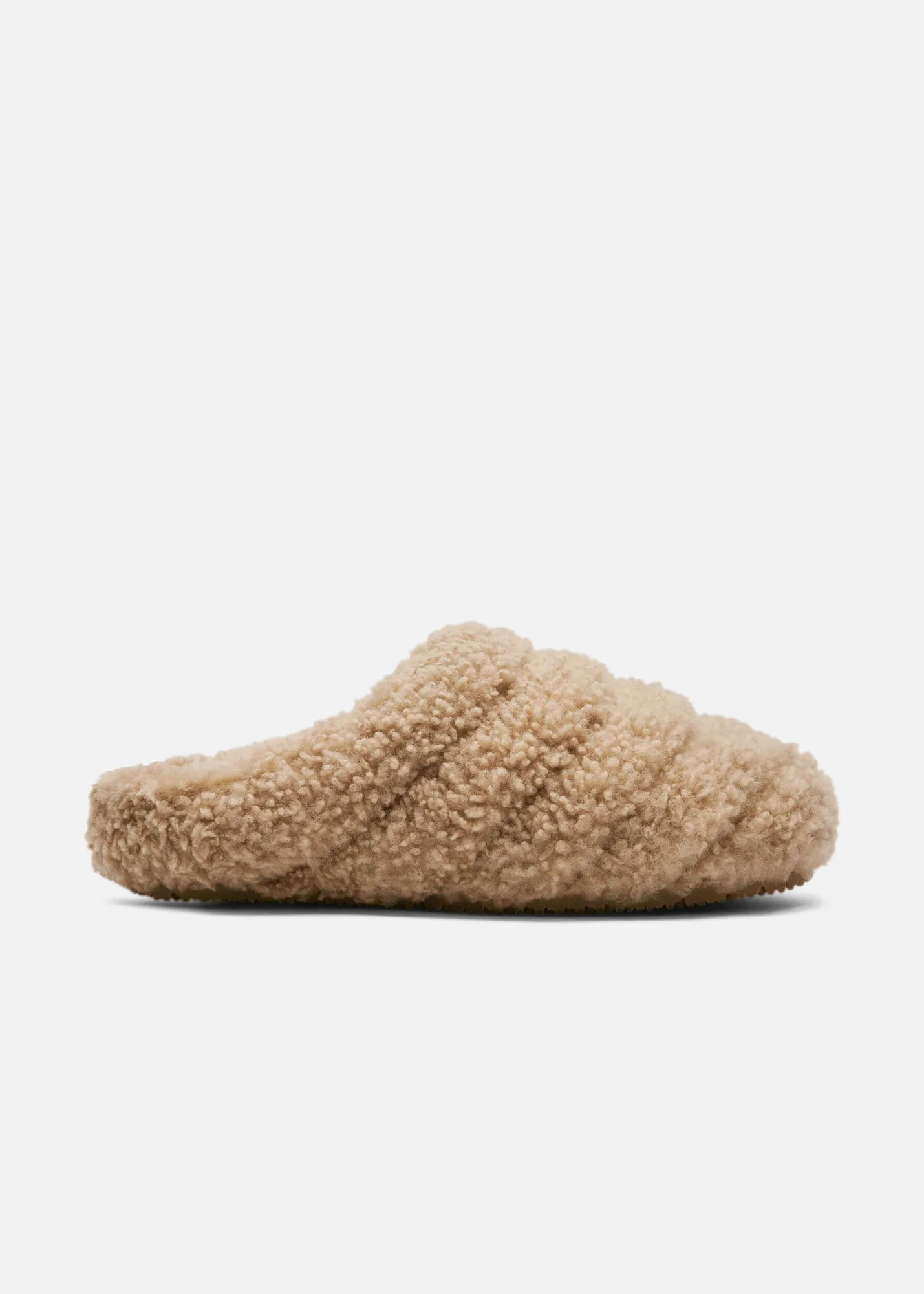 Snail Shearling Mule