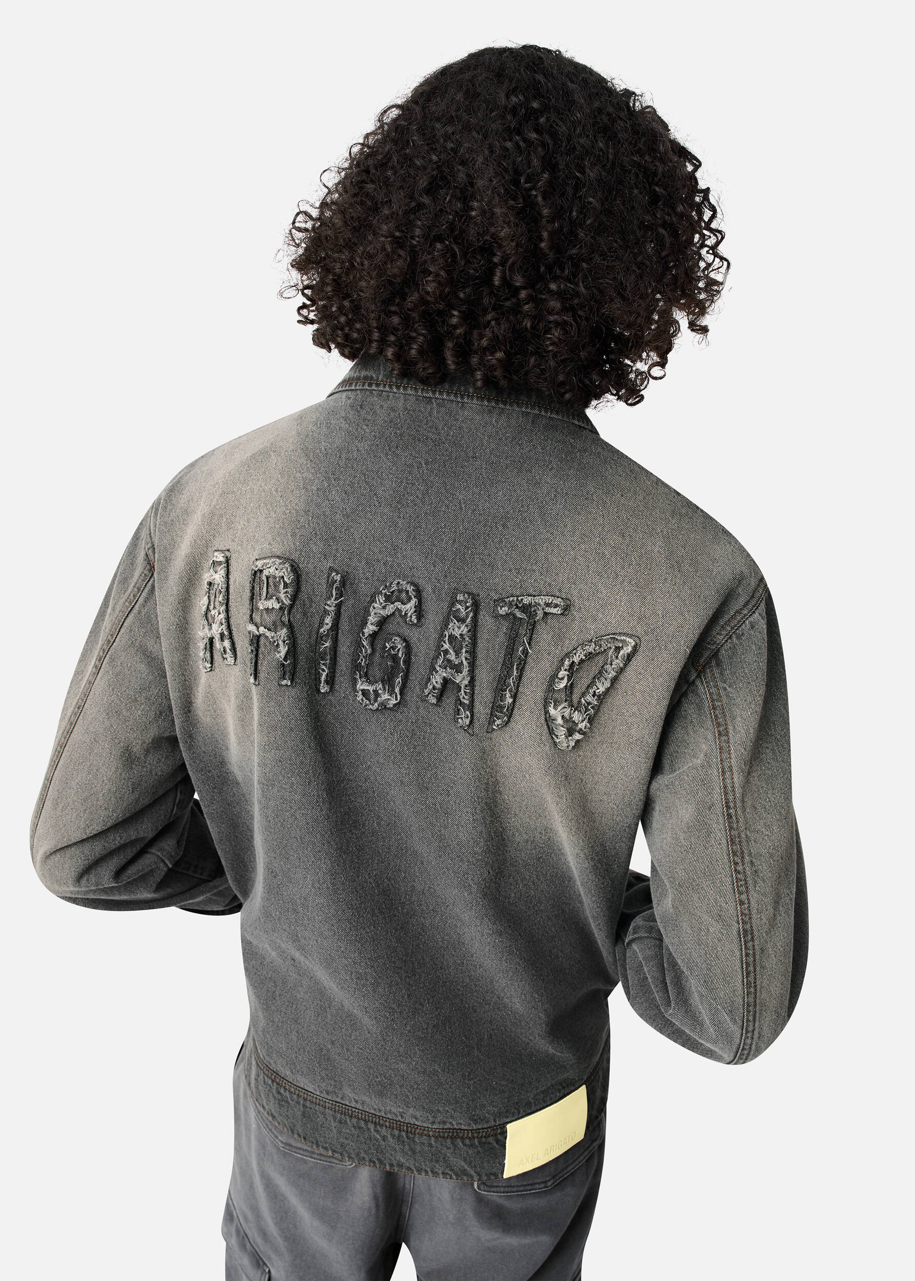 【関税込み】Axel Arigato デニムジャケット Axel Arigato Signature Rome Cropped Denim Jacket | Blue