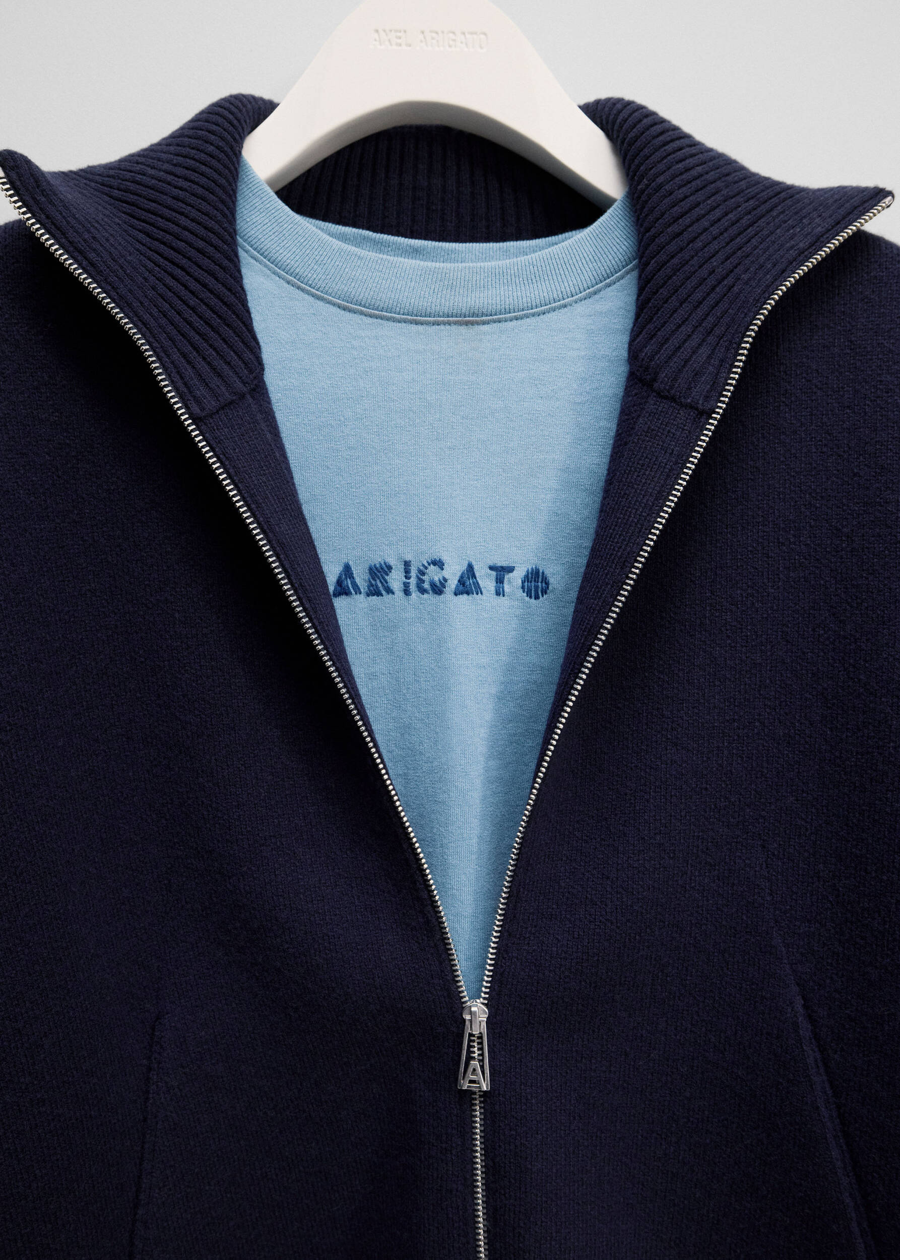 AXEL ARIGATO - Core Zip-Up Sweater