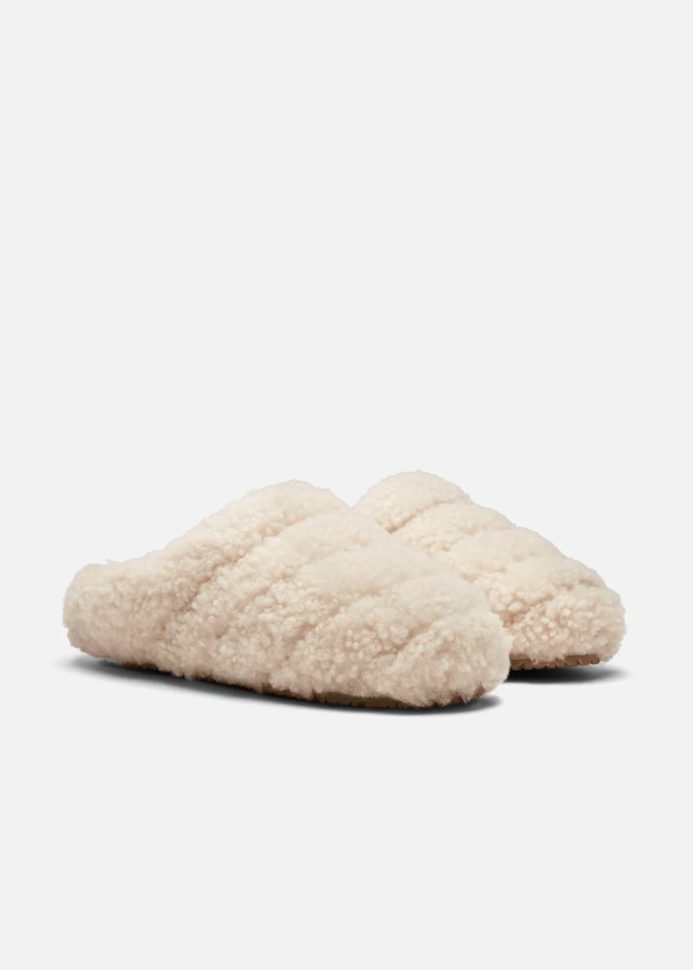 Snail Shearling Mule