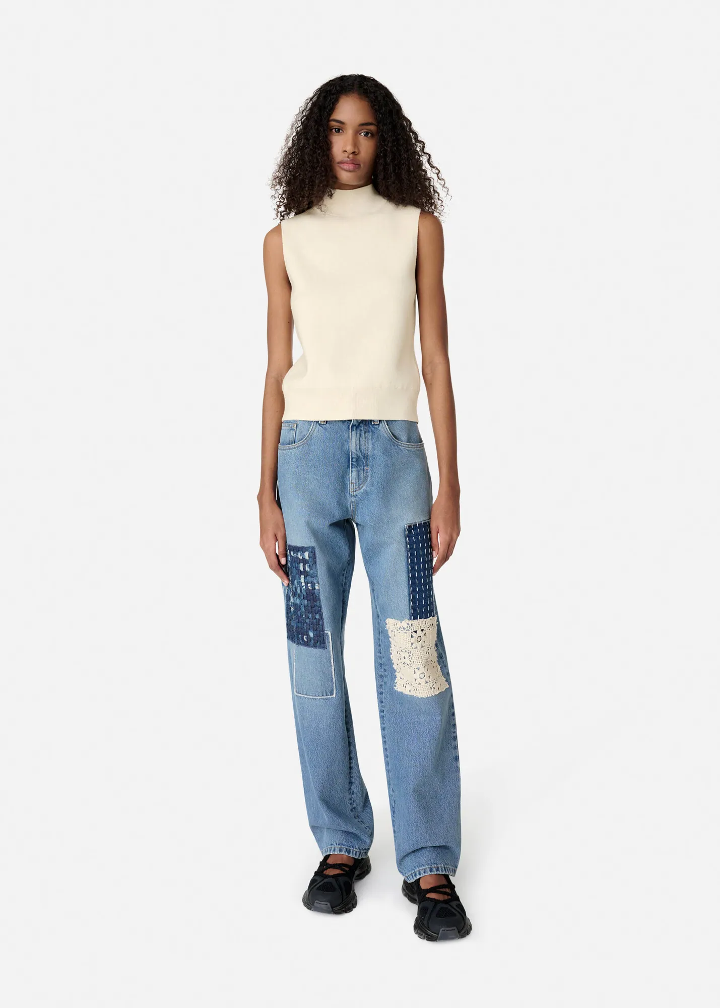June Mock-Neck Top