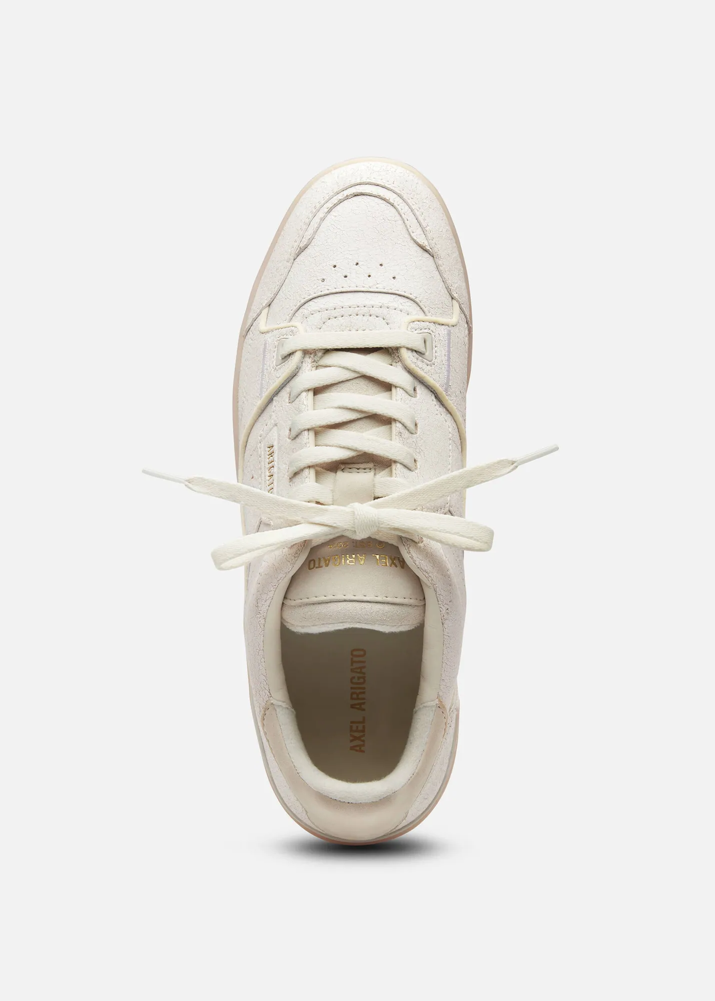 Clay Crackled Sneaker