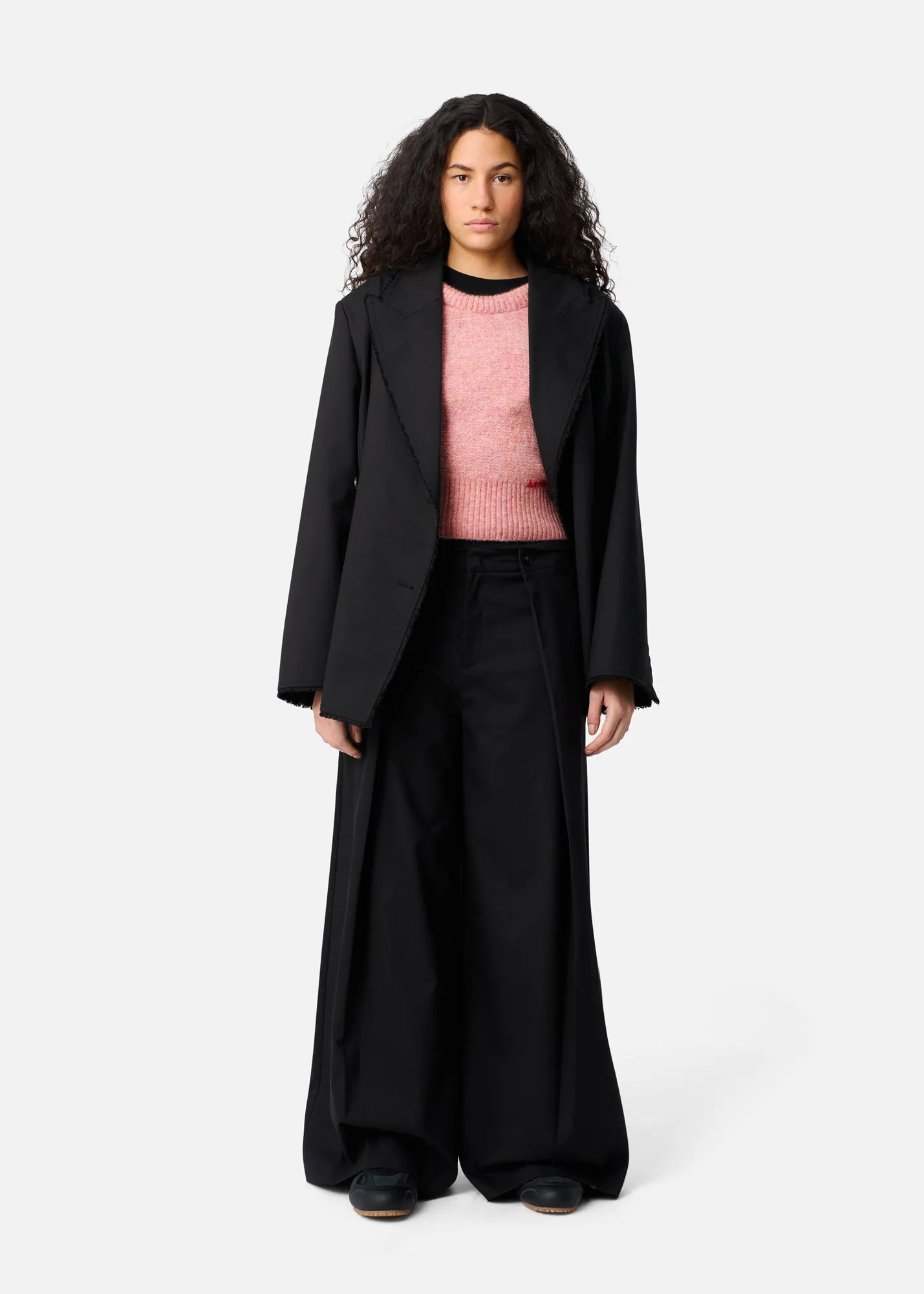 Thea Frayed Blazer