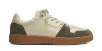 Light Beige/Dark Green