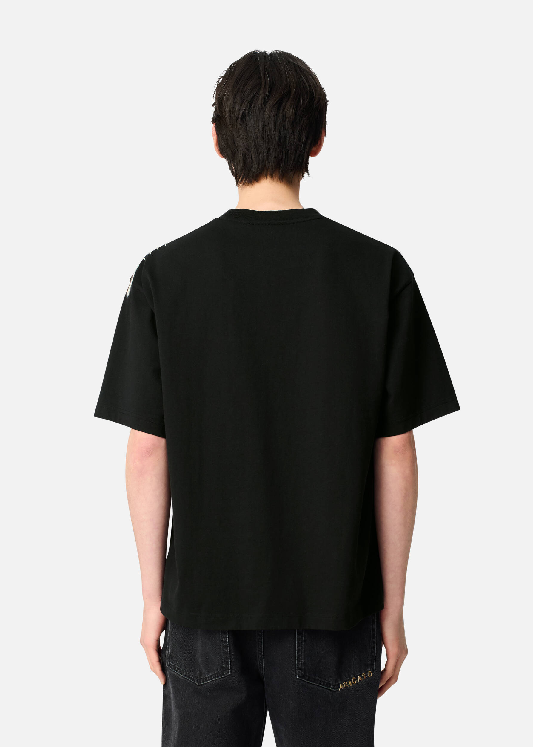 Tシャツ・カットソー AXEL ARIGATO FW24 FLOW OVERSHIRT (A0878002 BLACK) AXEL ARIGATO - Men's T-Shirts