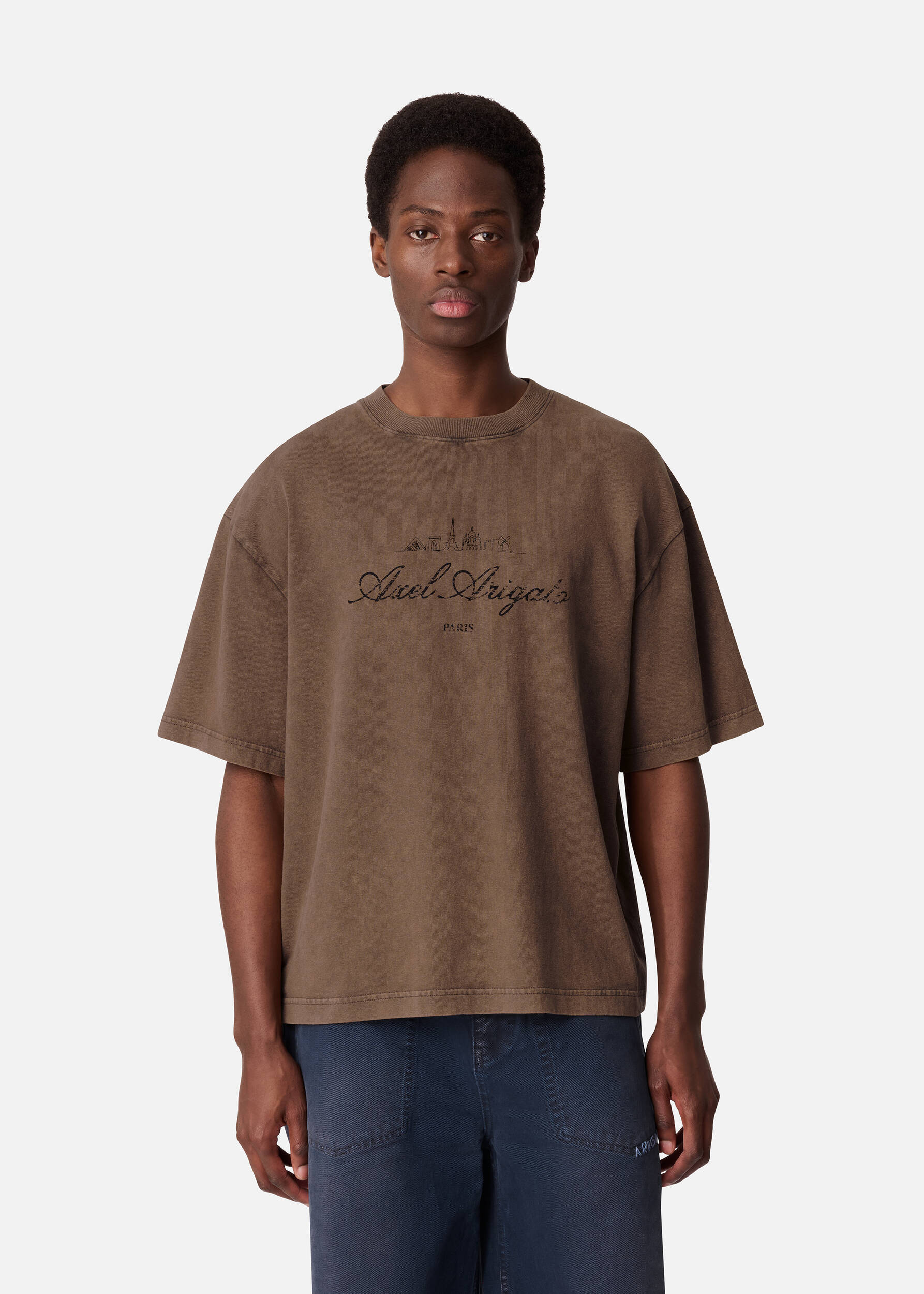 AXEL ARIGATO - NYC Washed Sky T-Shirt