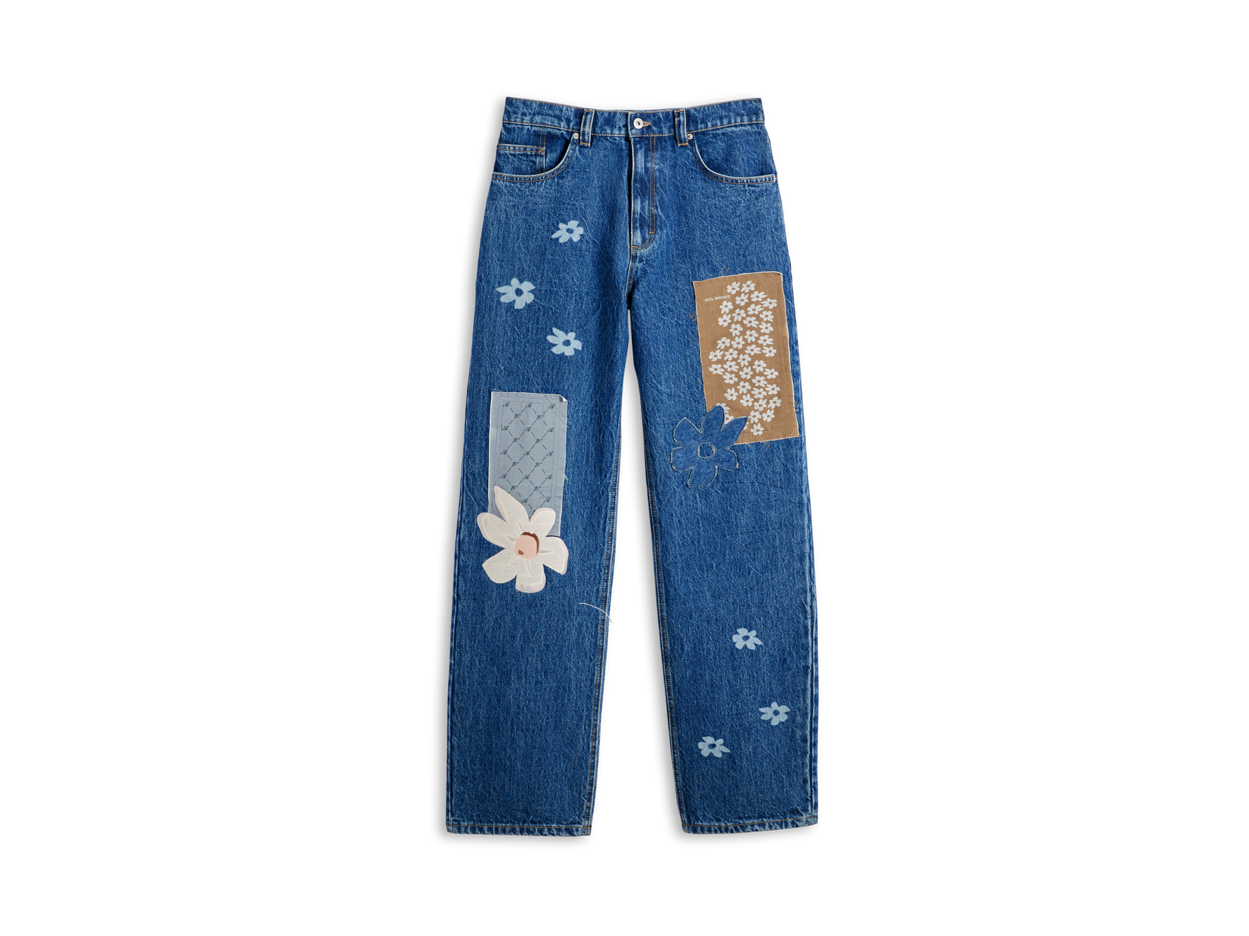 AXEL ARIGATO Zine Patchwork Jeans