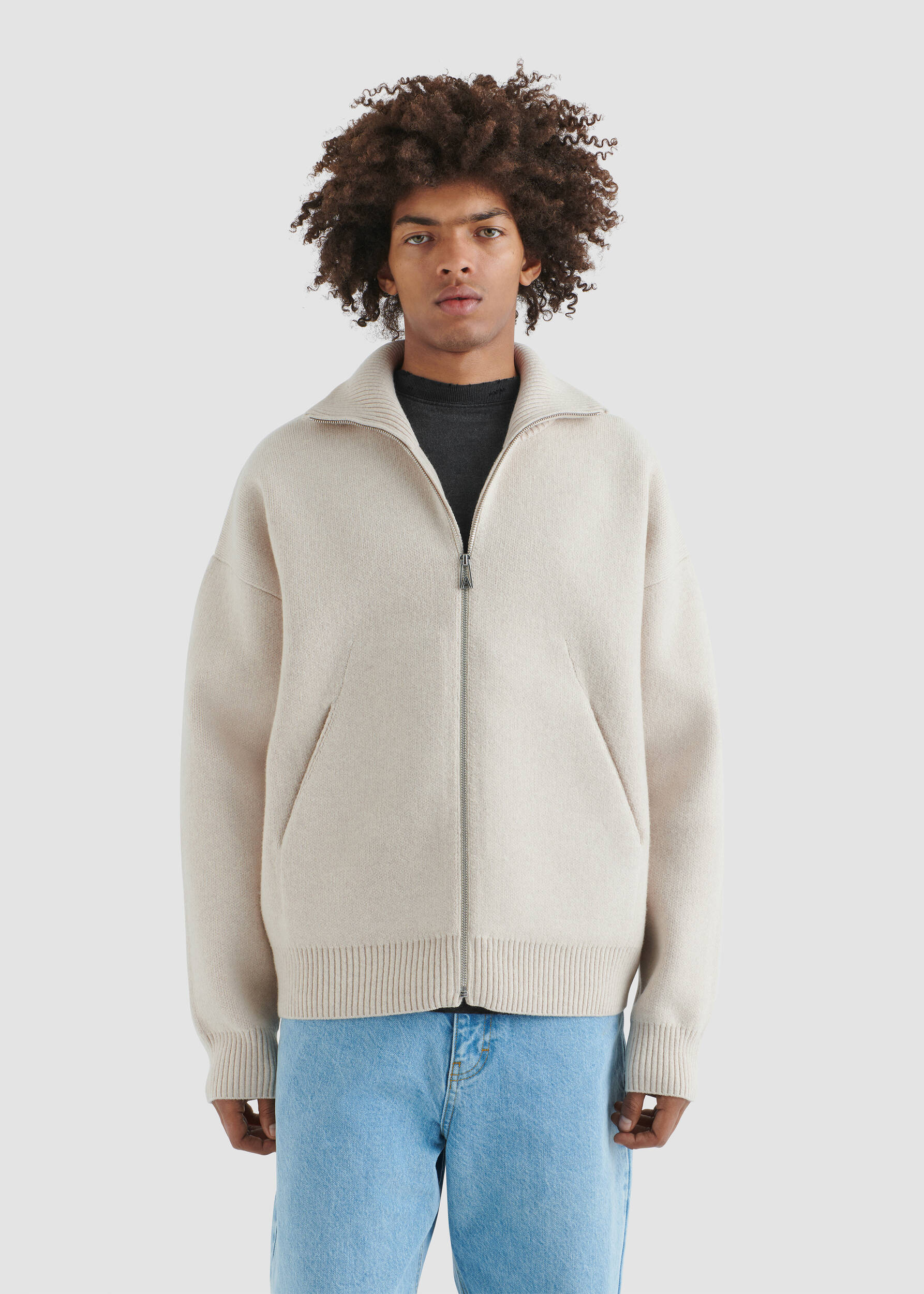 Core Zip-Up Sweater