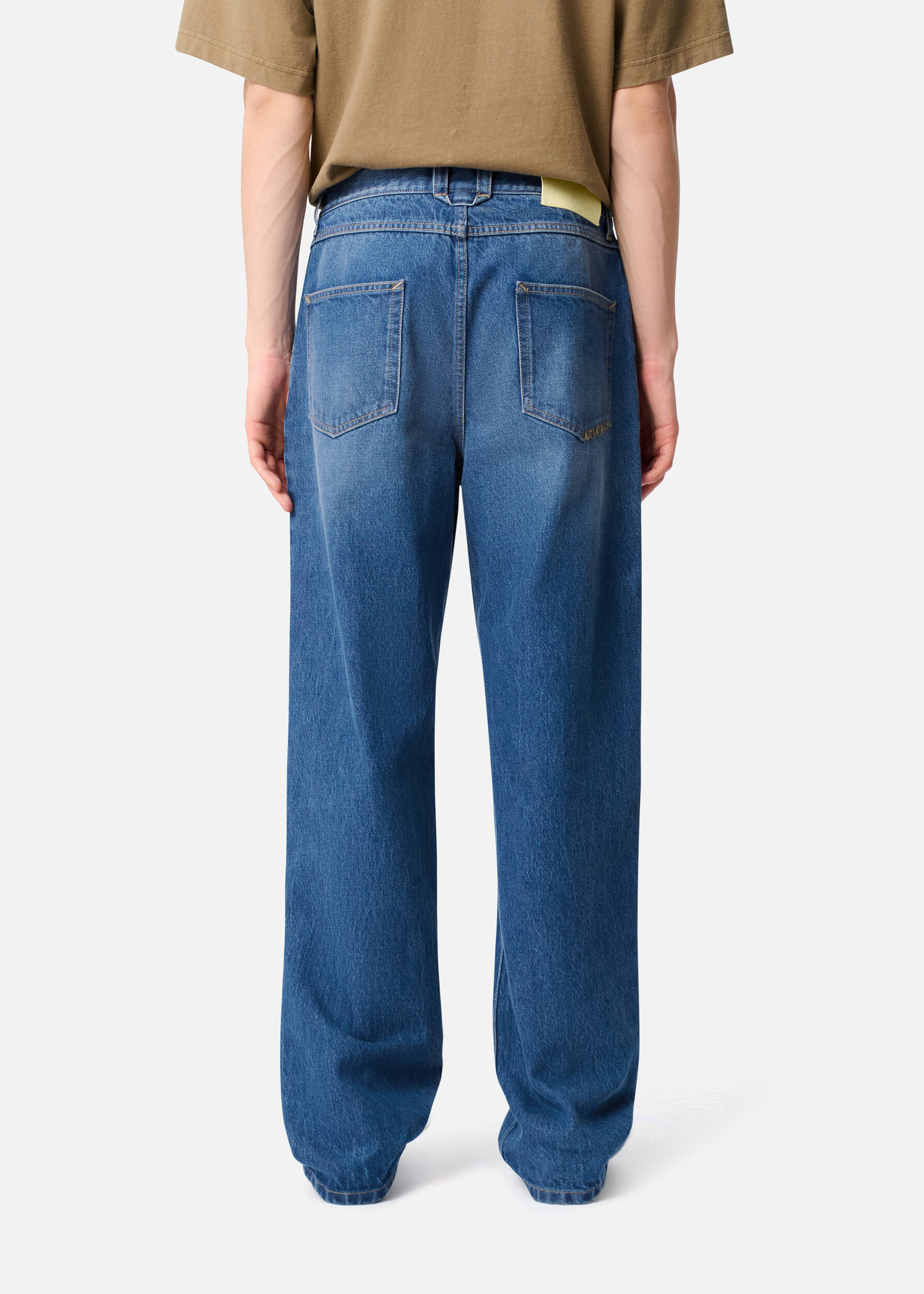 パンツ upper hights THE FIG LOOSE BLUE RINSE 25 upperhights（アッパーハイツ） パンツ デニム ジーンズ 「upper