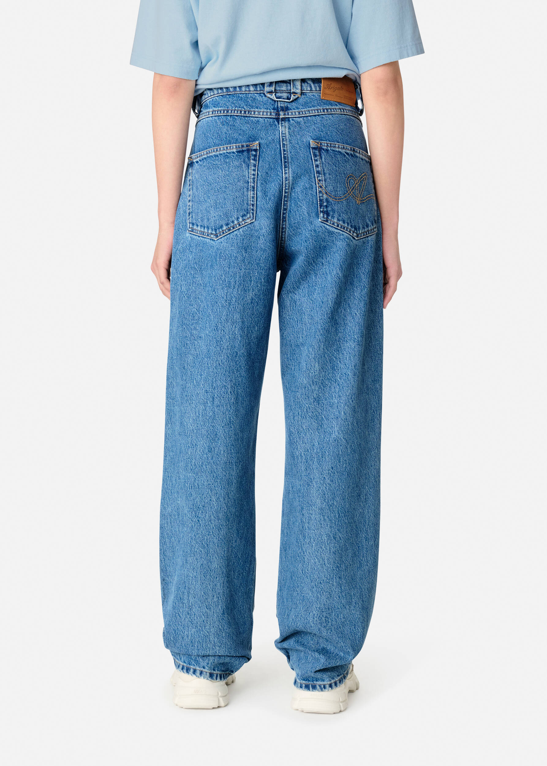 AXEL ARIGATO - Sly Mid-Rise Jeans