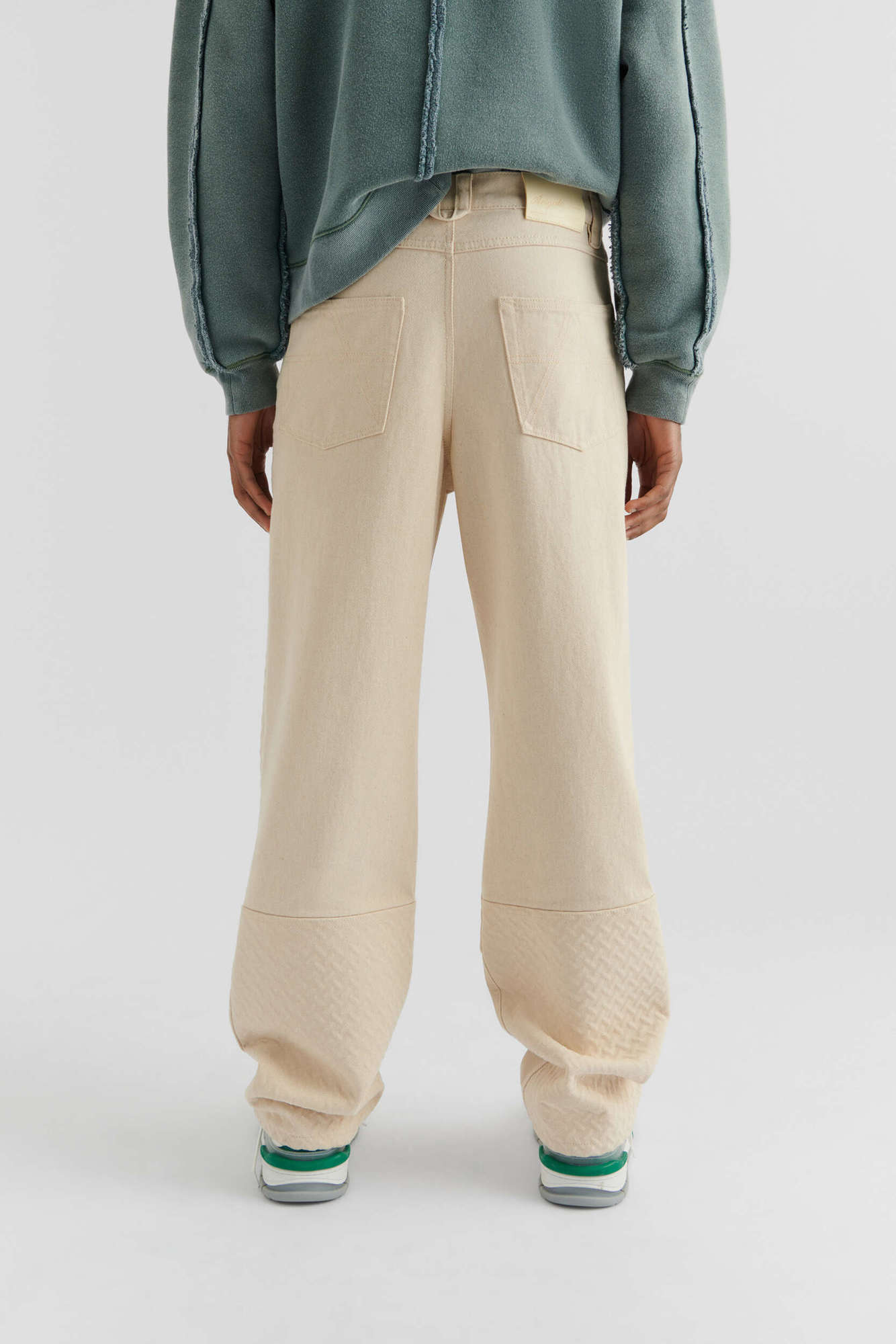 Grate Embossed Trousers