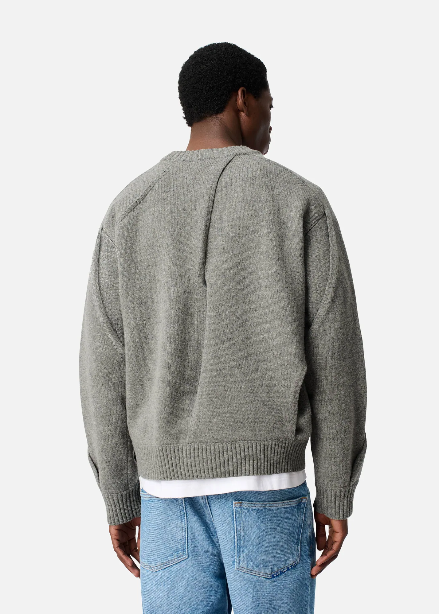 Stitch Panelled Sweater