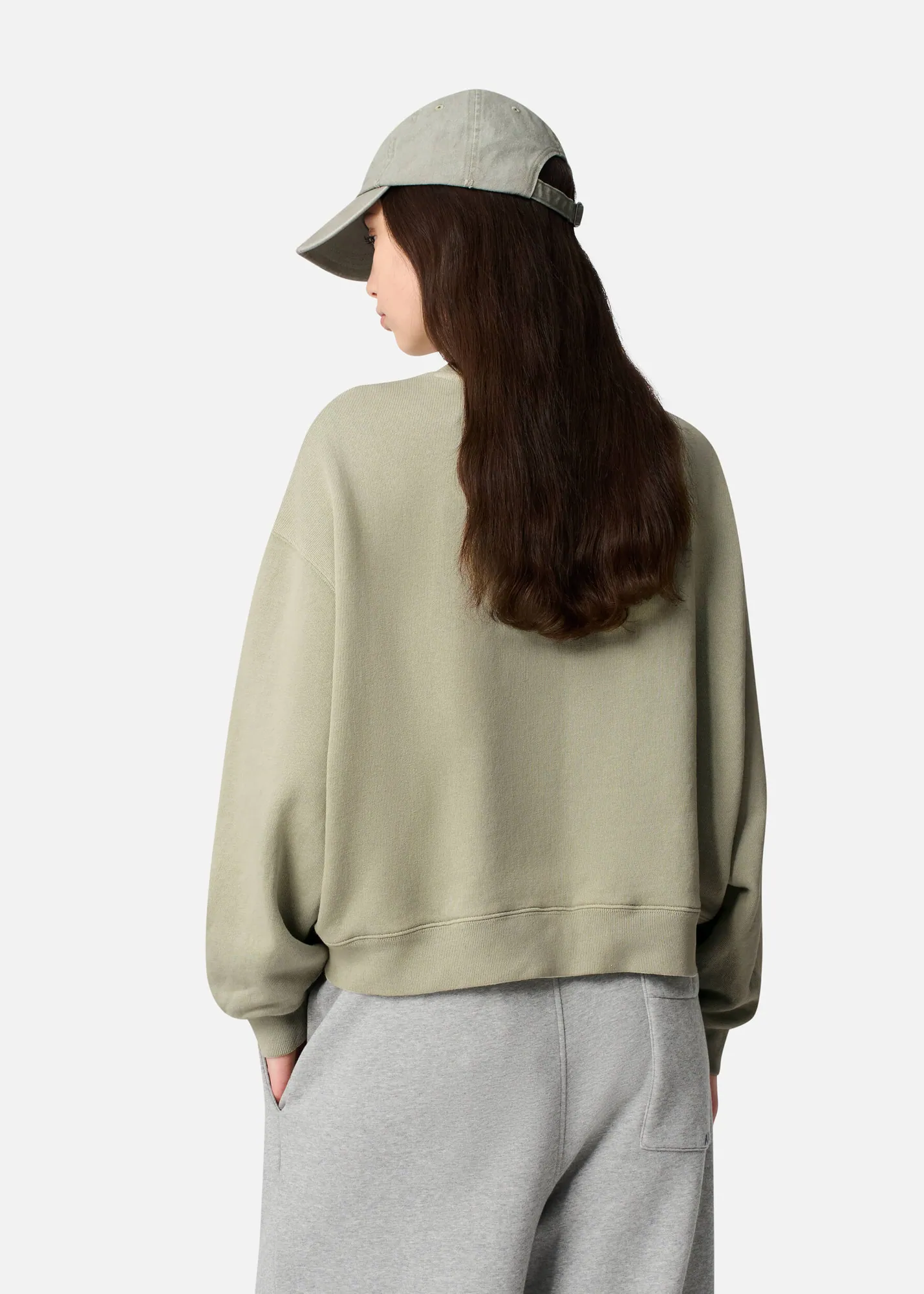 Distort Washed Sweatshirt