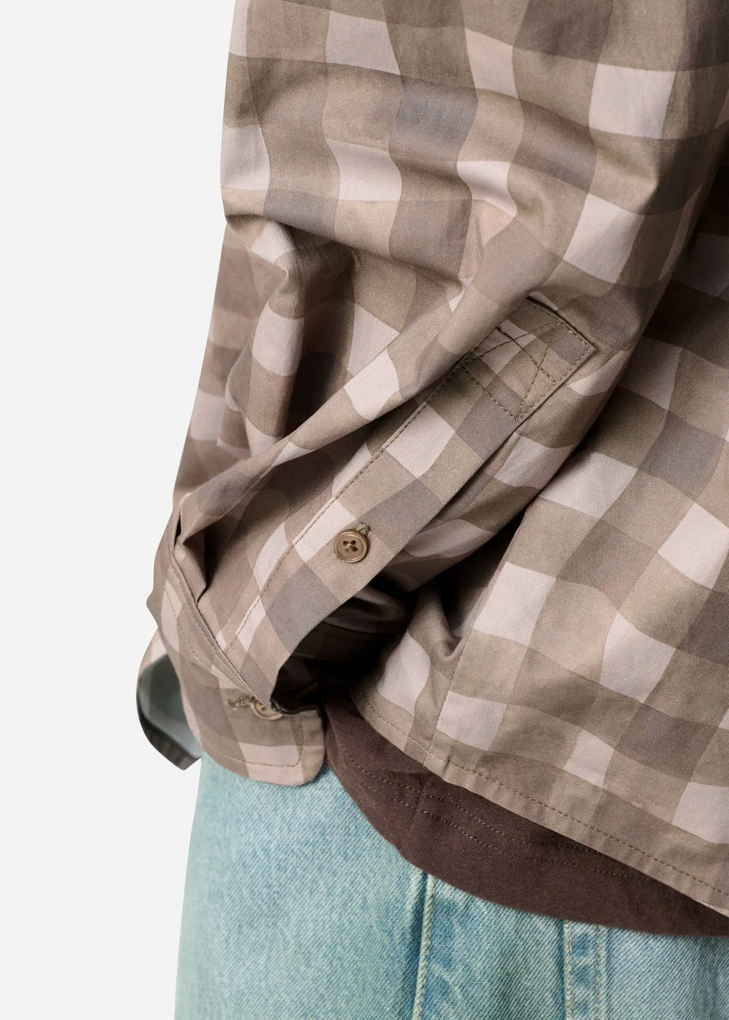 Distort Gingham Shirt