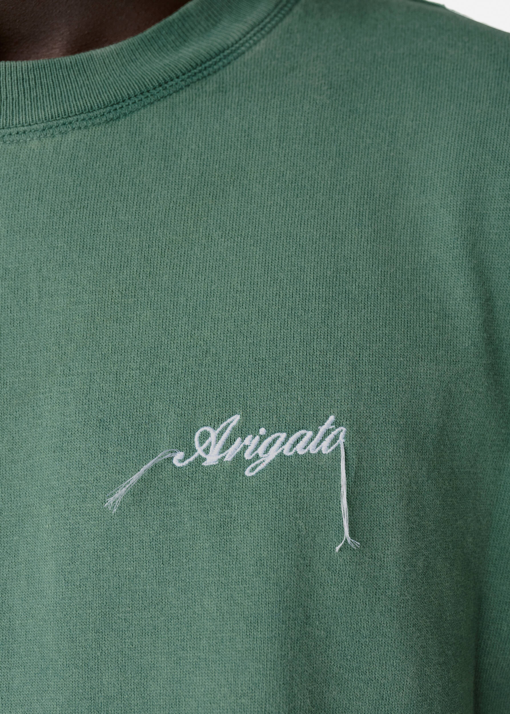 AXEL ARIGATO｜ (Honor Washed T-Shirt (A2681006 GREEN)) AXEL ARIGATO - Honor Washed T-Shirt